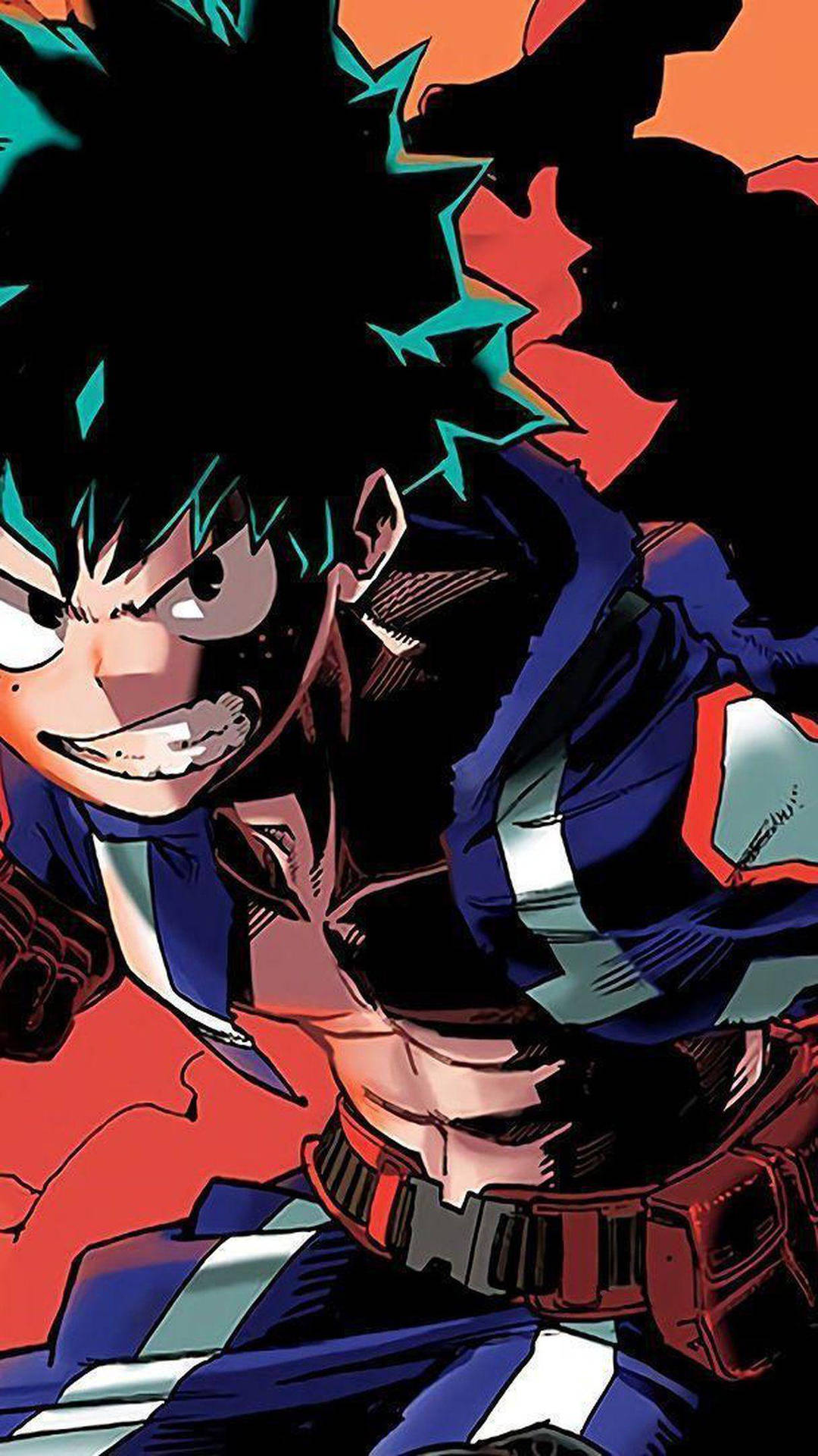 Izuku Midoriya Poster My Hero Academia Iphone Background