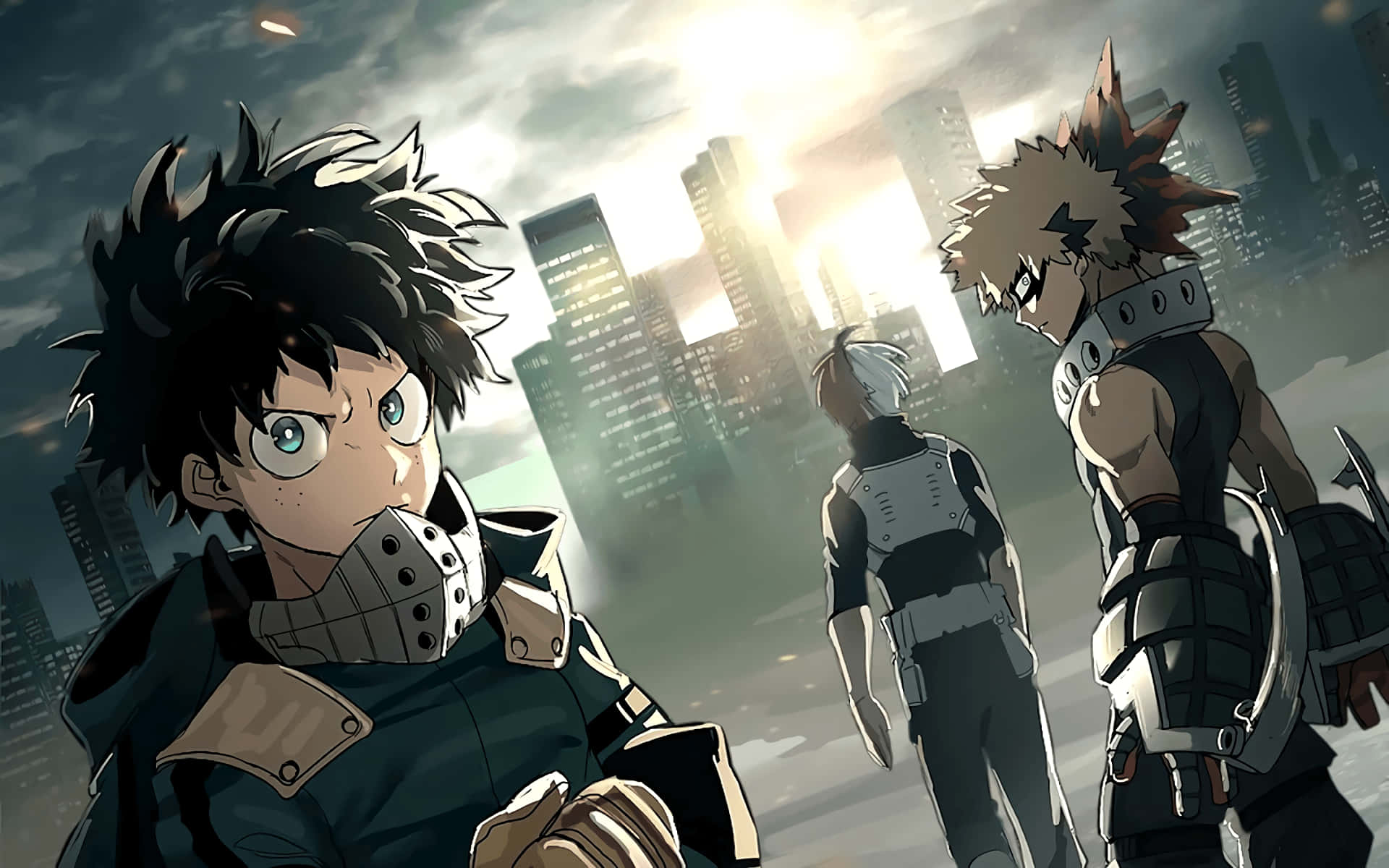 Izuku Midoriya Training Hard To Become A Hero