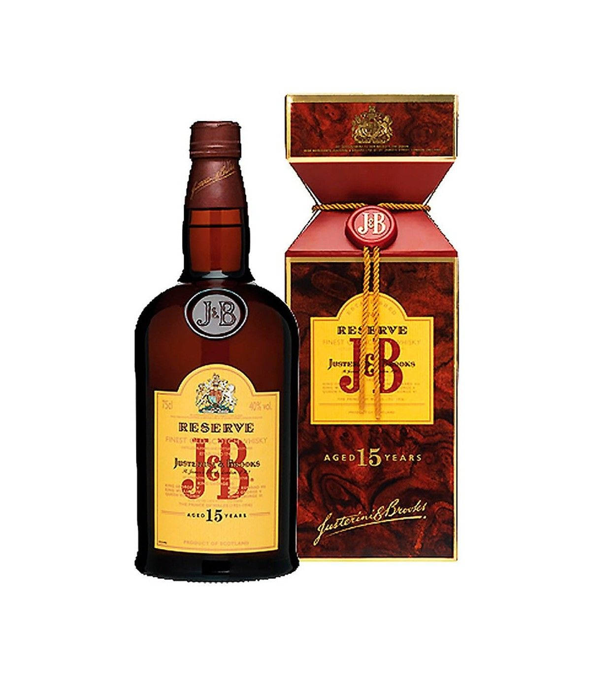 J&b 15 Year Old Bottle Background