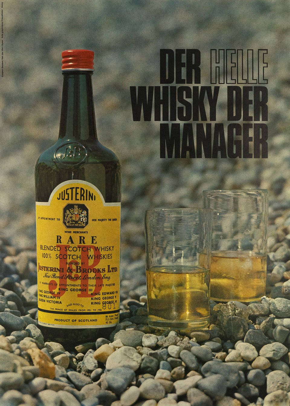 J&b Der Helle Whisky Der Manager Background