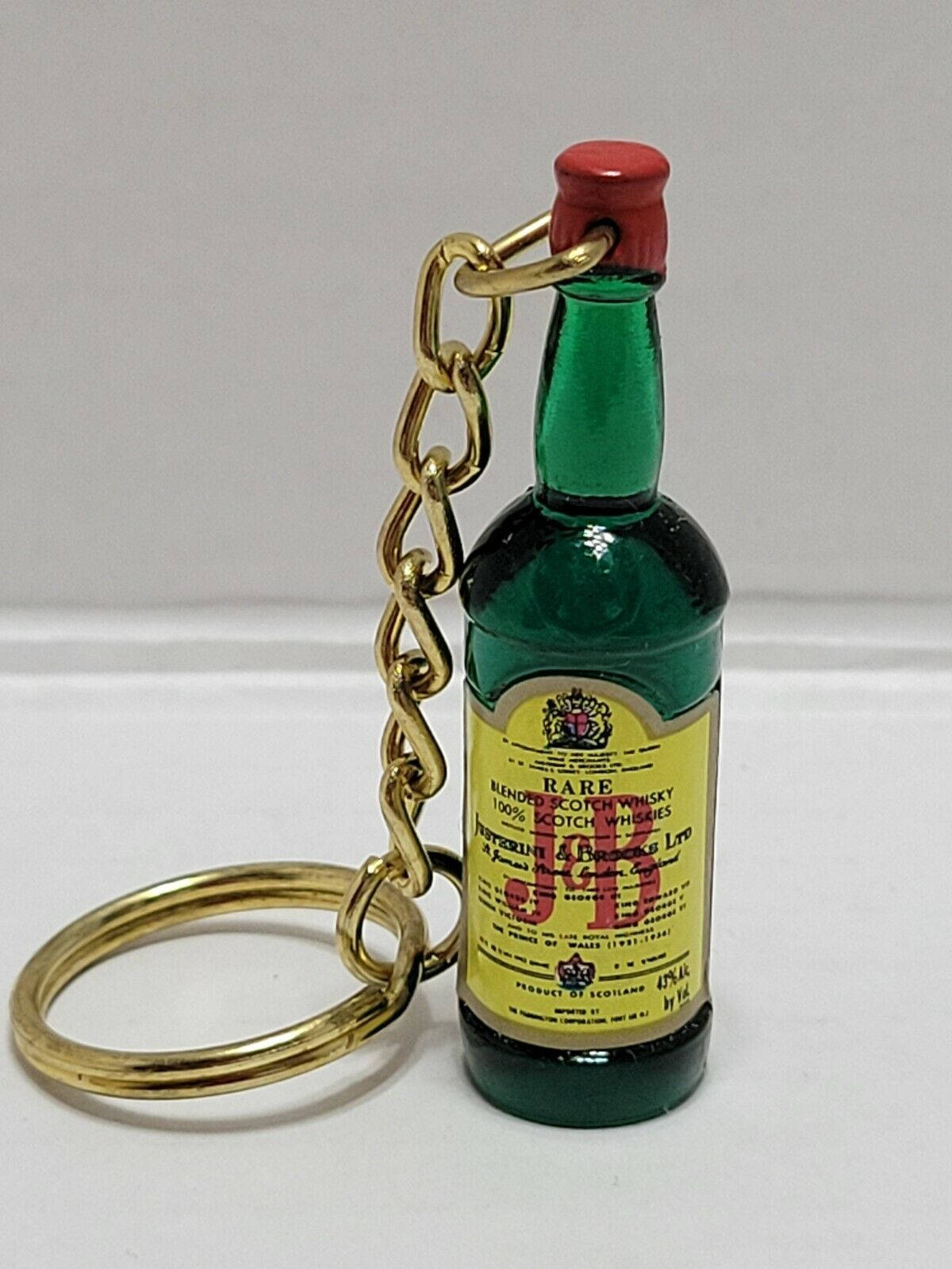 J&b Rare Bottle Key Chain Background