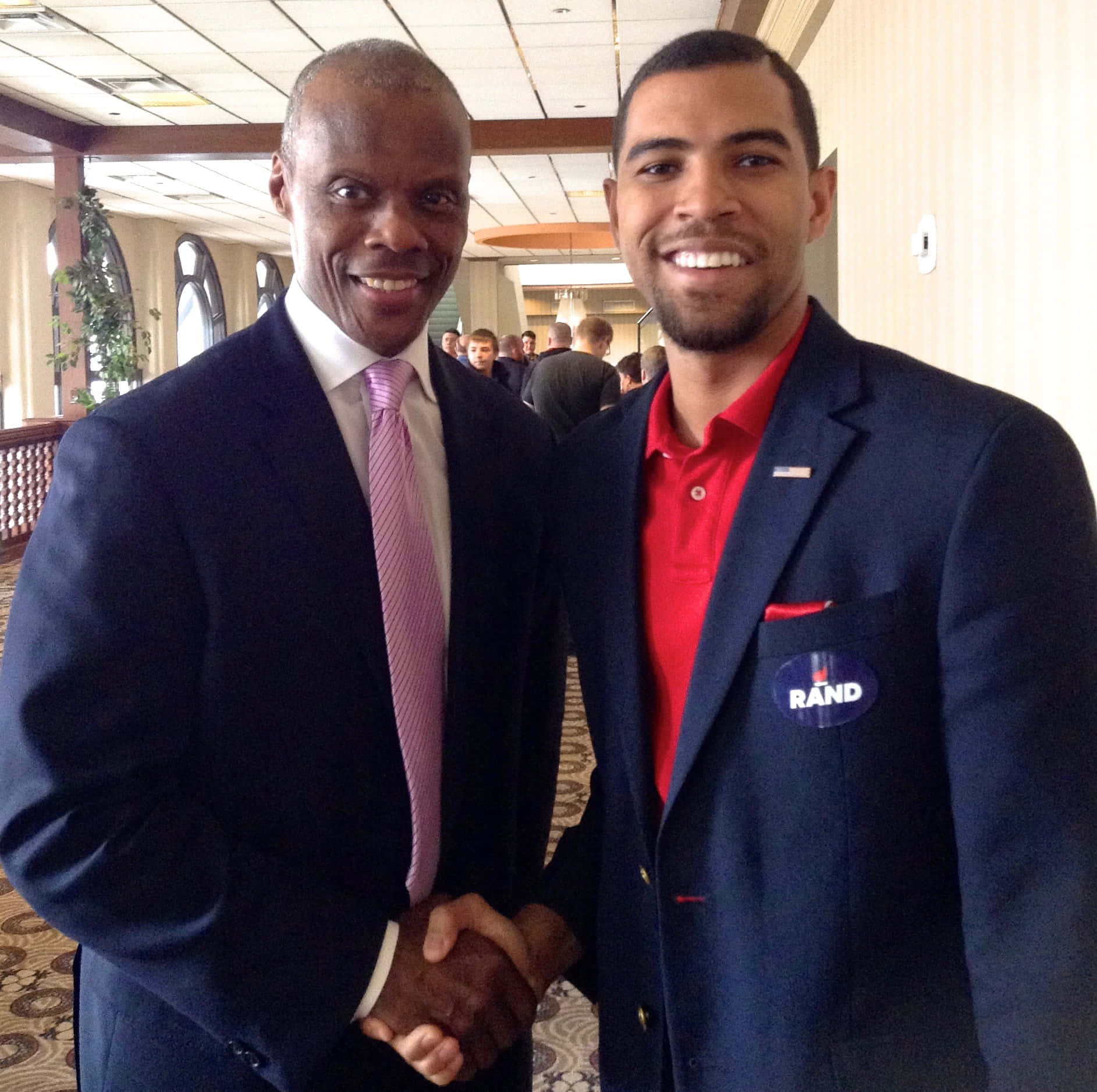 J.c. Griffin With J.c. Watts Background