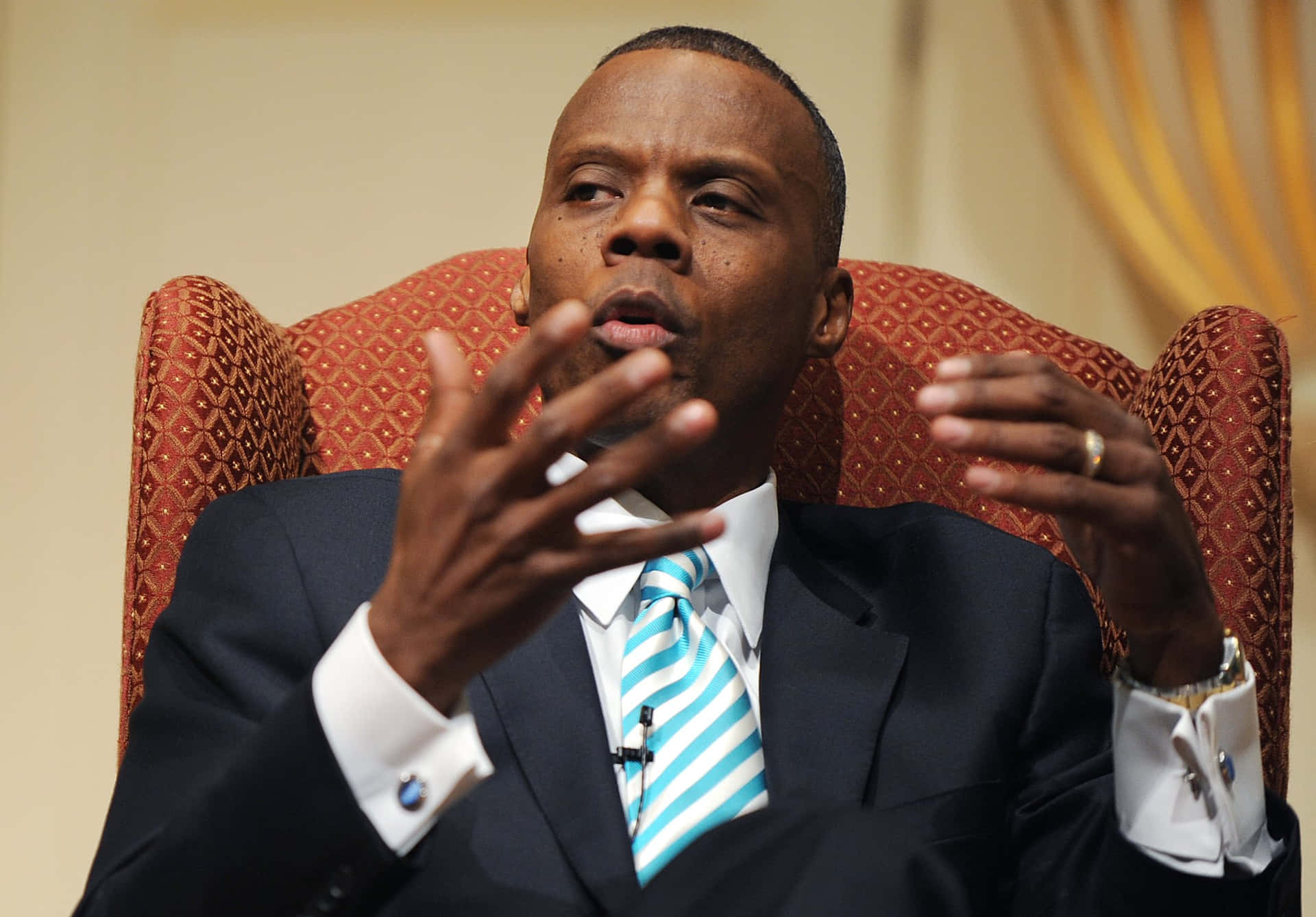 J.c. Watts Explaining Background