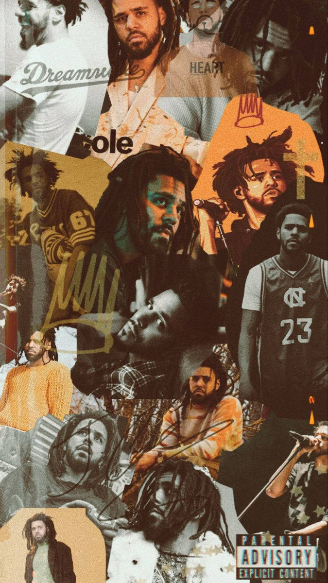 J Cole Aesthetic Collage