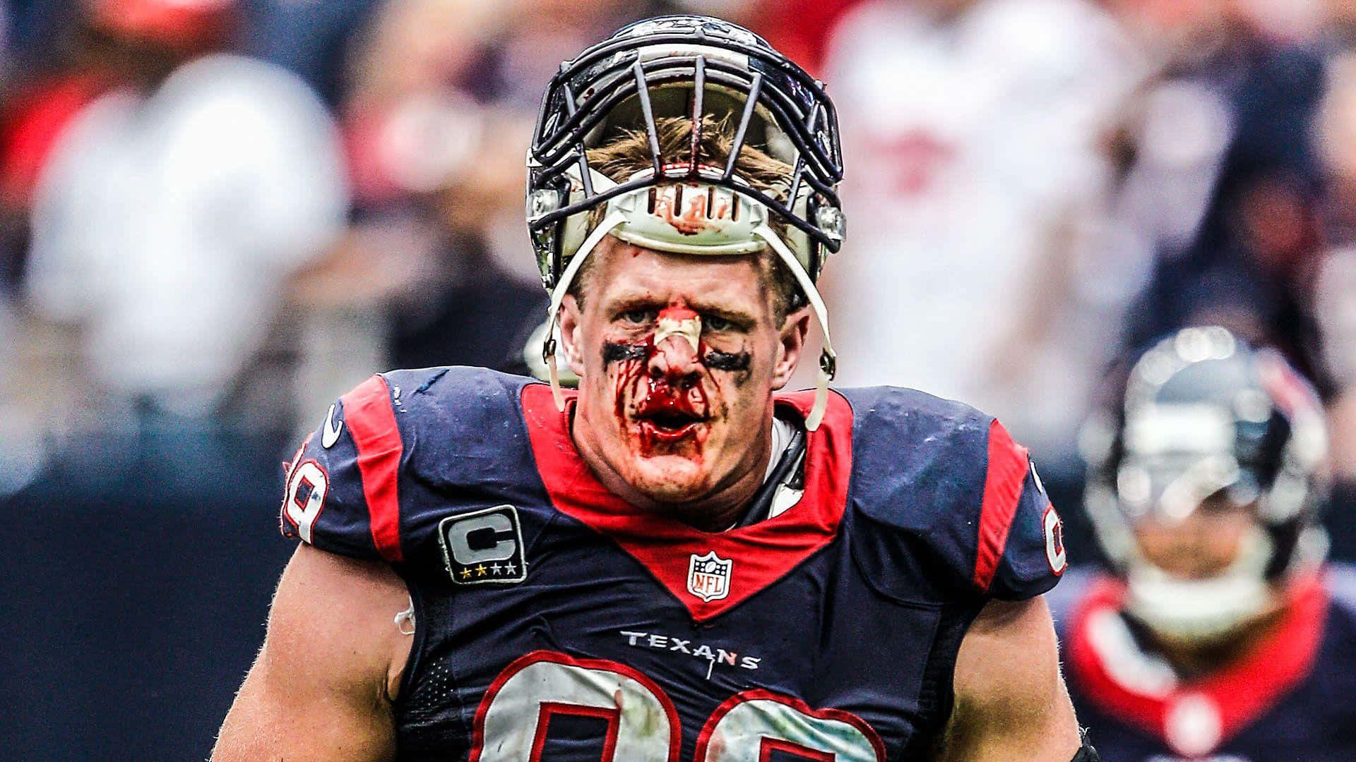 J.j. Watt Is Ready To Tackle His Nfl Career Background