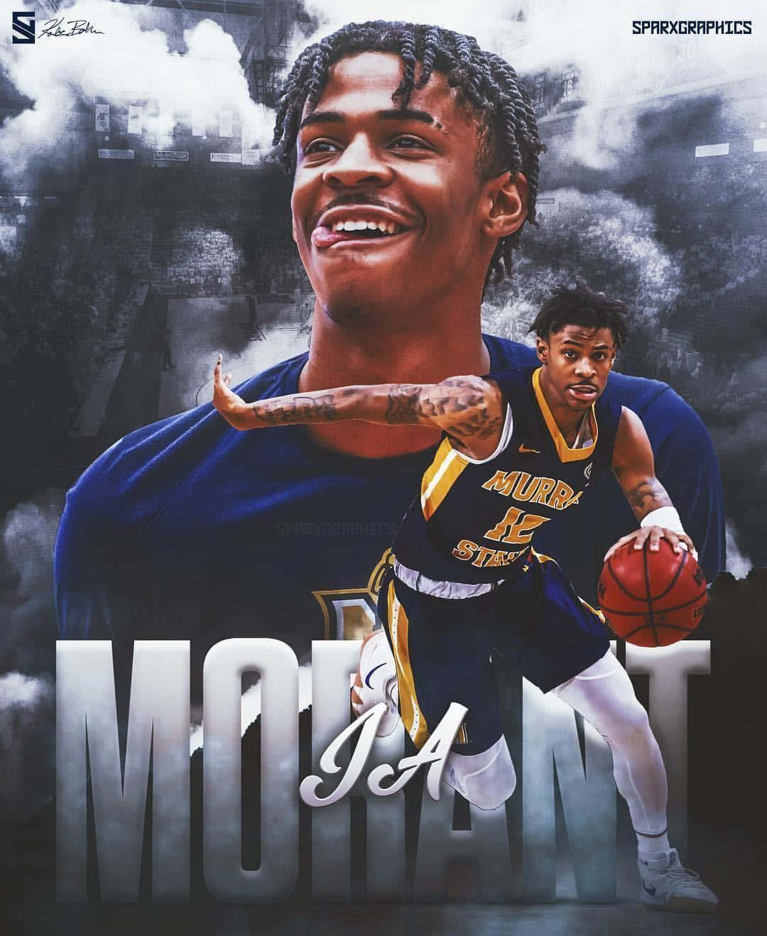 Ja Morrant Poster With Name