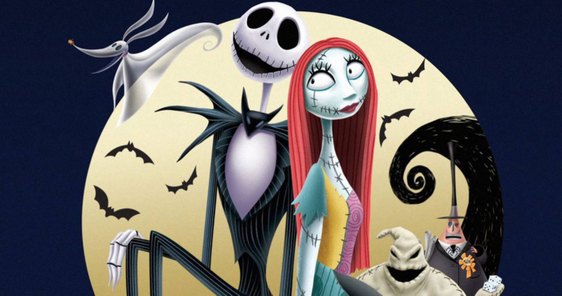 Jack And Sally Couple Background