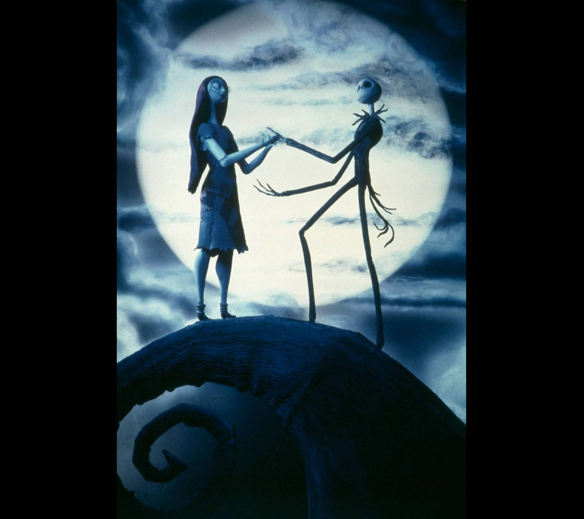 Jack And Sally On Hill