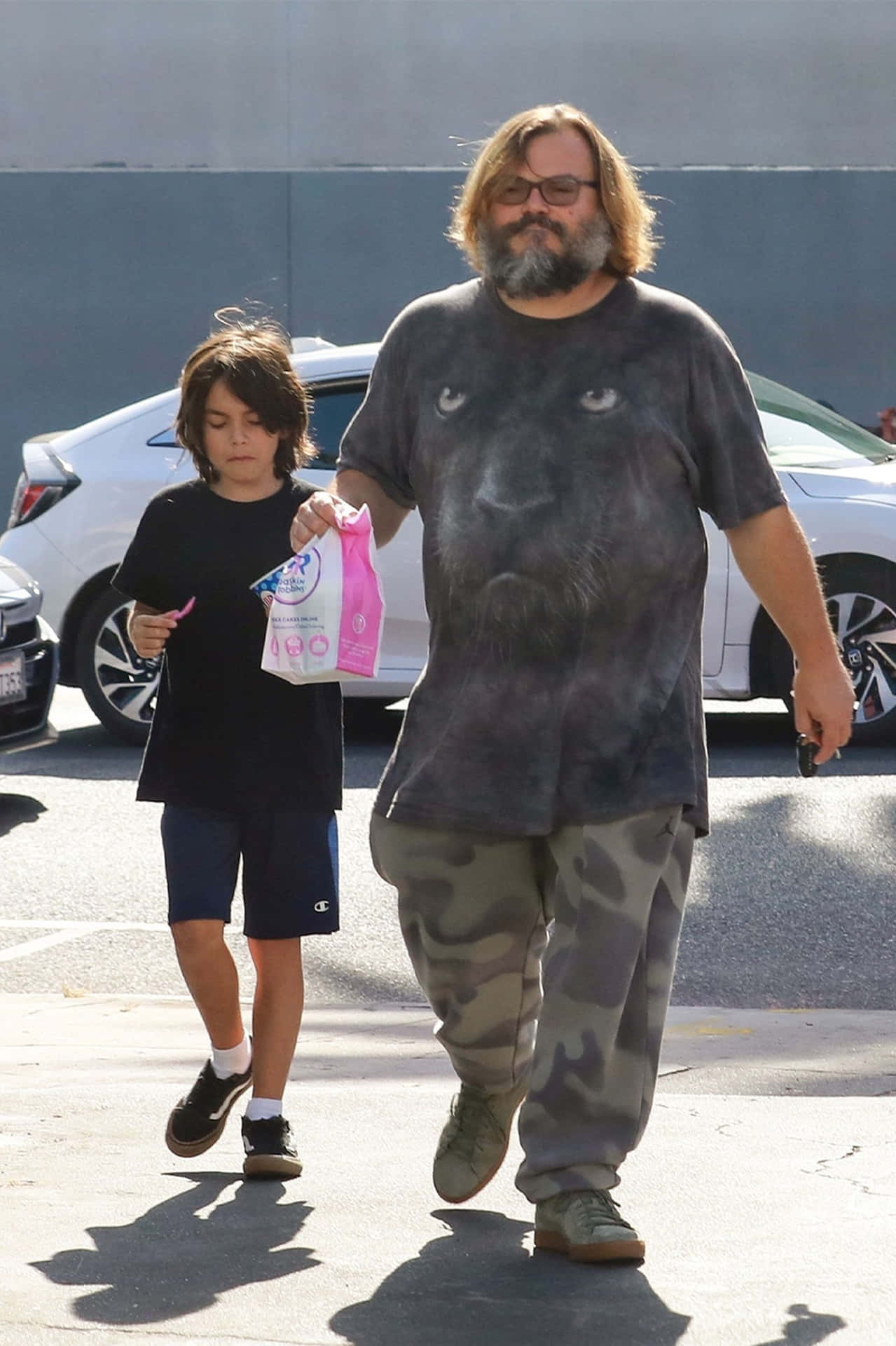 Jack Black Candid Portrait Background