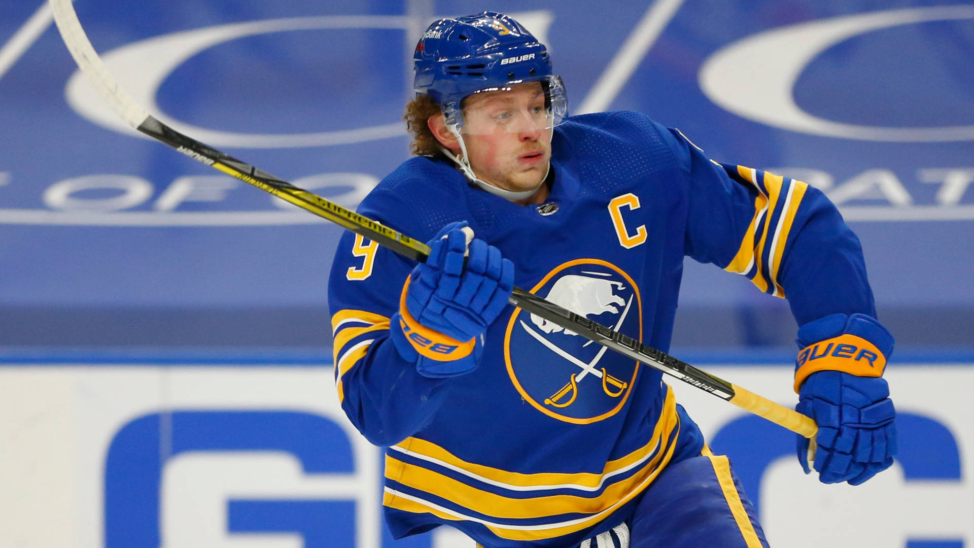 Jack Eichel Blue Buffalo Sabres Uniform