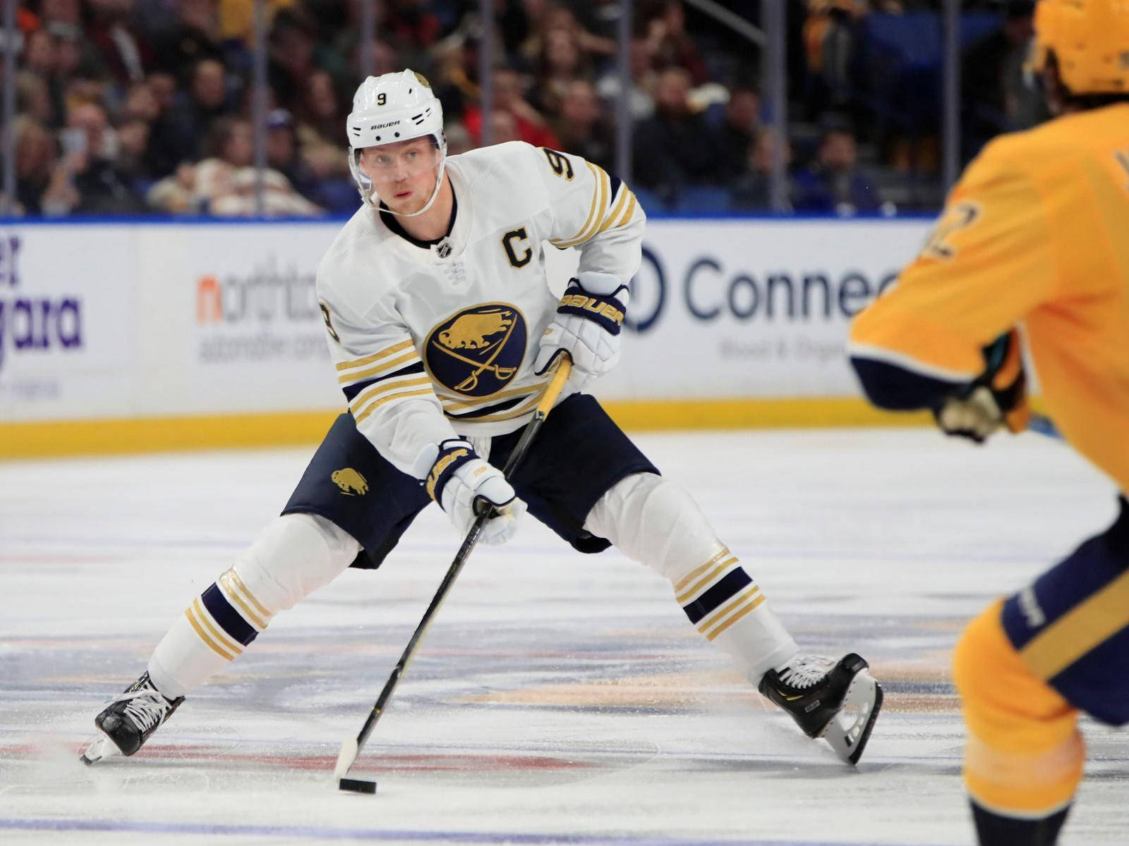 Jack Eichel Buffalo Sabres Split Attack