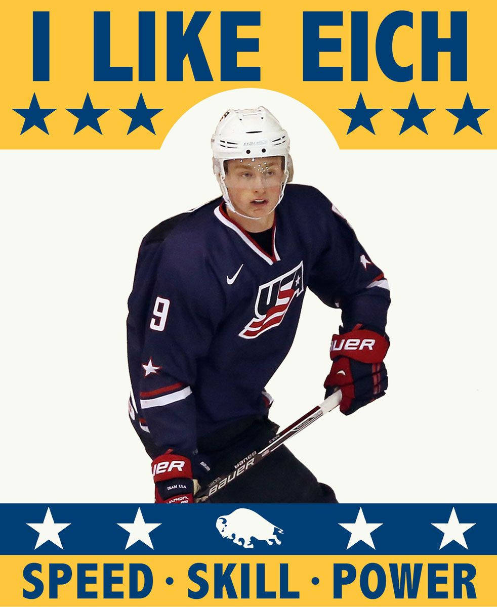 Jack Eichel I Like Eich Usa Background