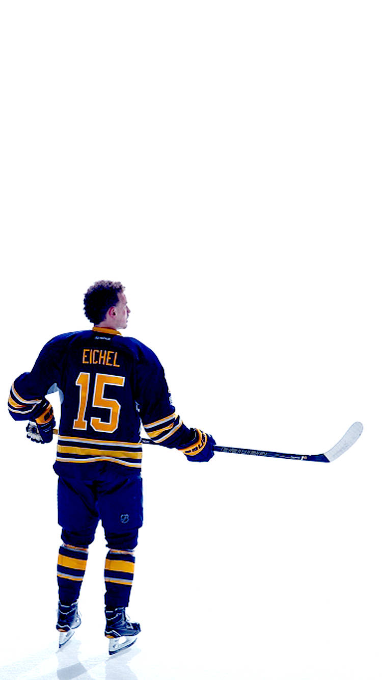 Jack Eichel Number 15 White