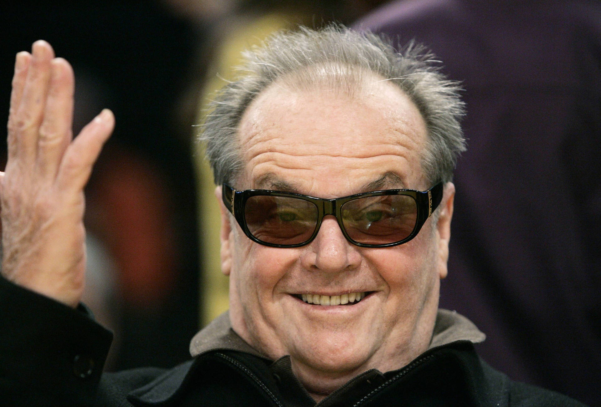 Jack Nicholson American Actor Funny Photo Background