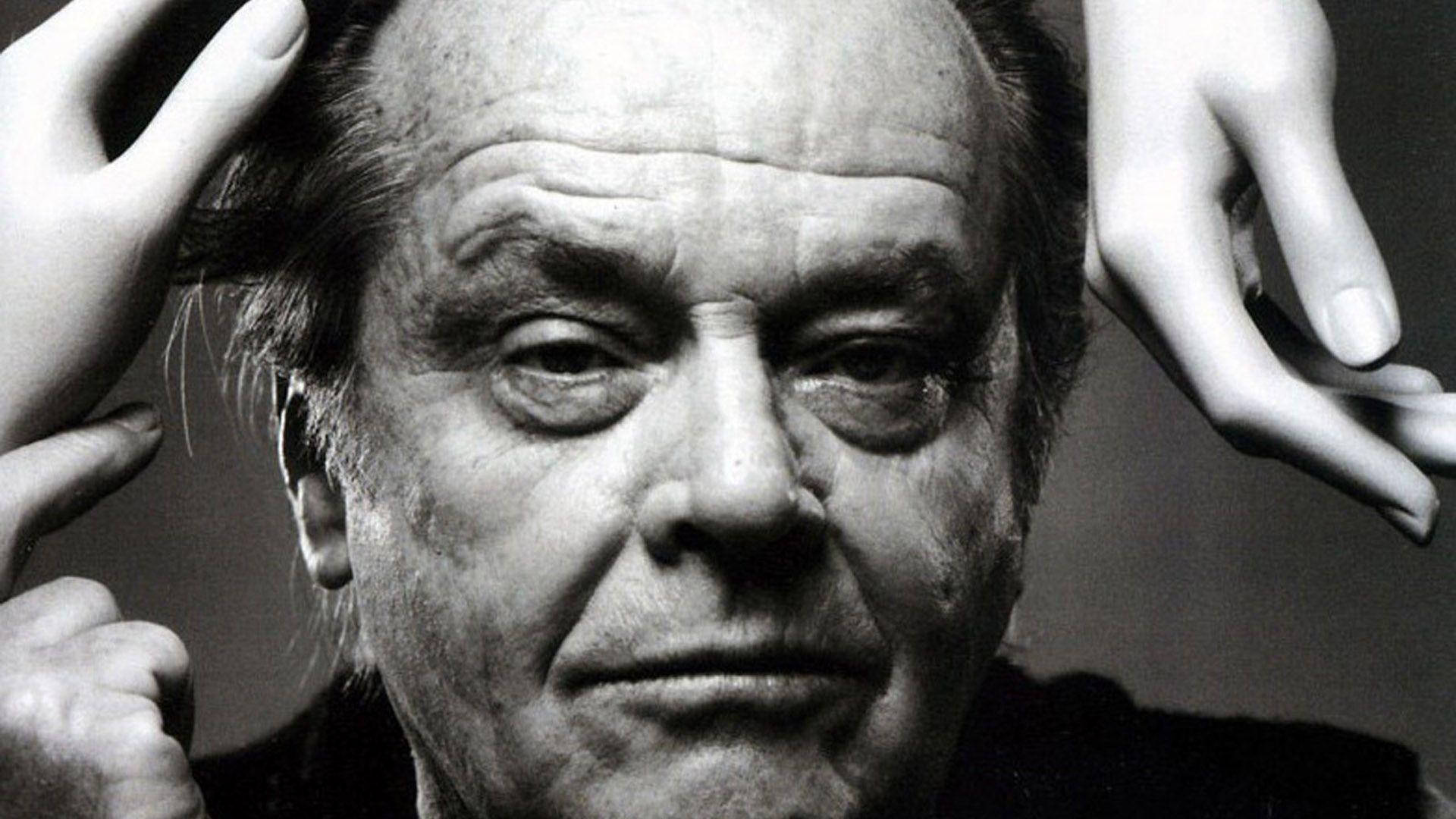 Jack Nicholson Iconic Portrait Photo Background