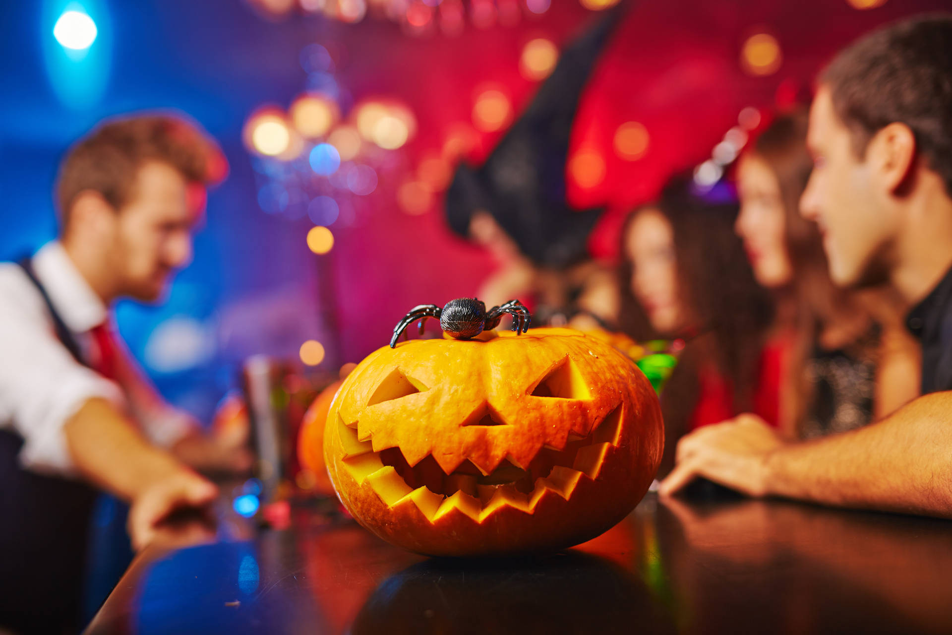 Jack O Lantern Halloween Party Background