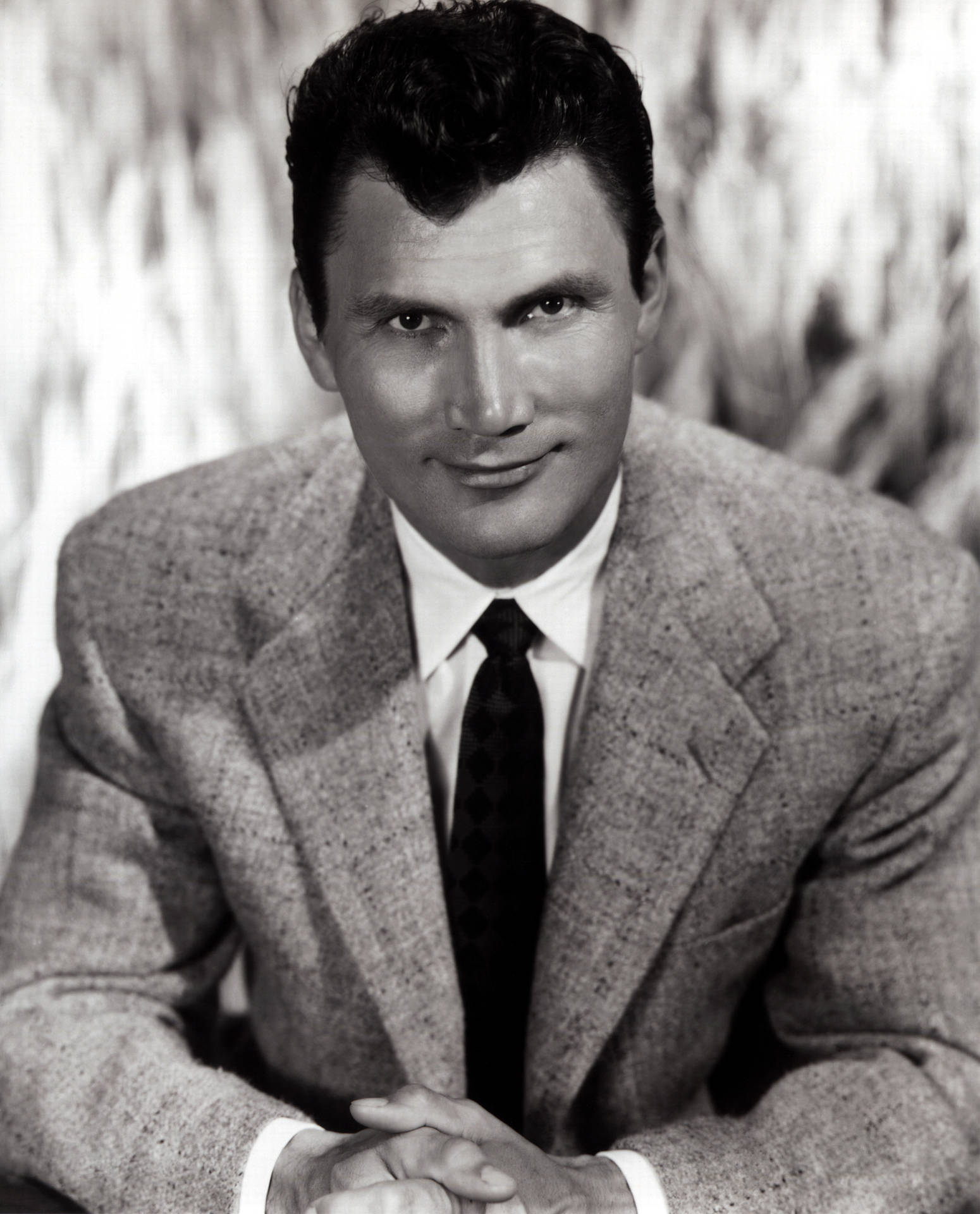 Jack Palance American Actor Portrait Background