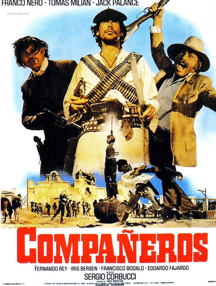 Jack Palance Tomas Millan Franco Nero Compañeros