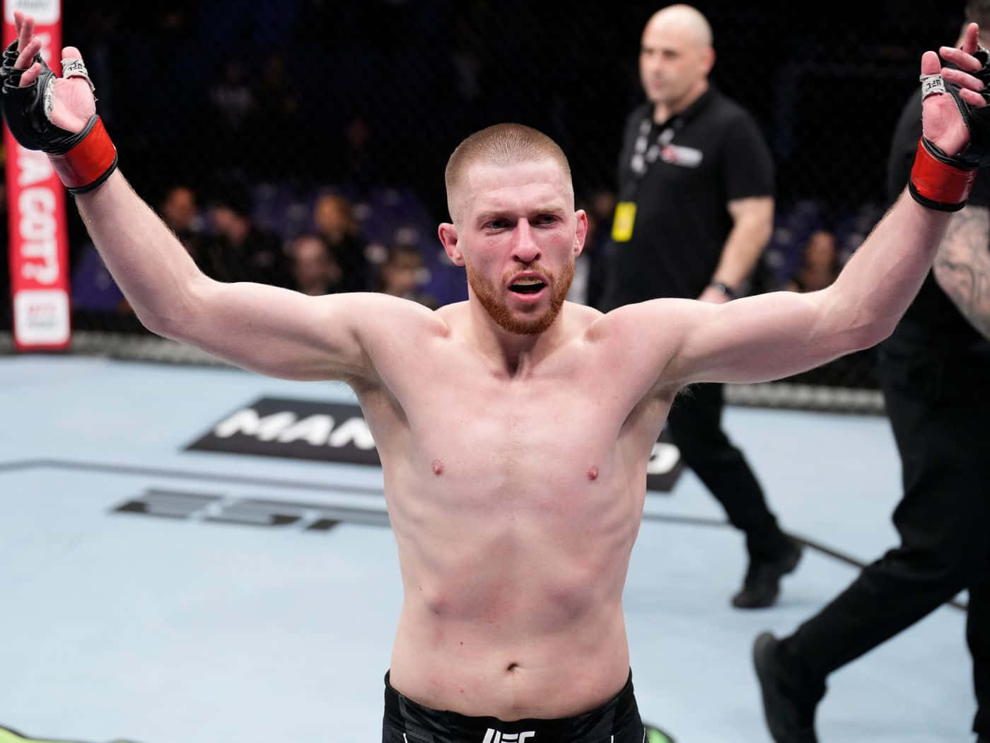 Jack Shore Arms Raised Background