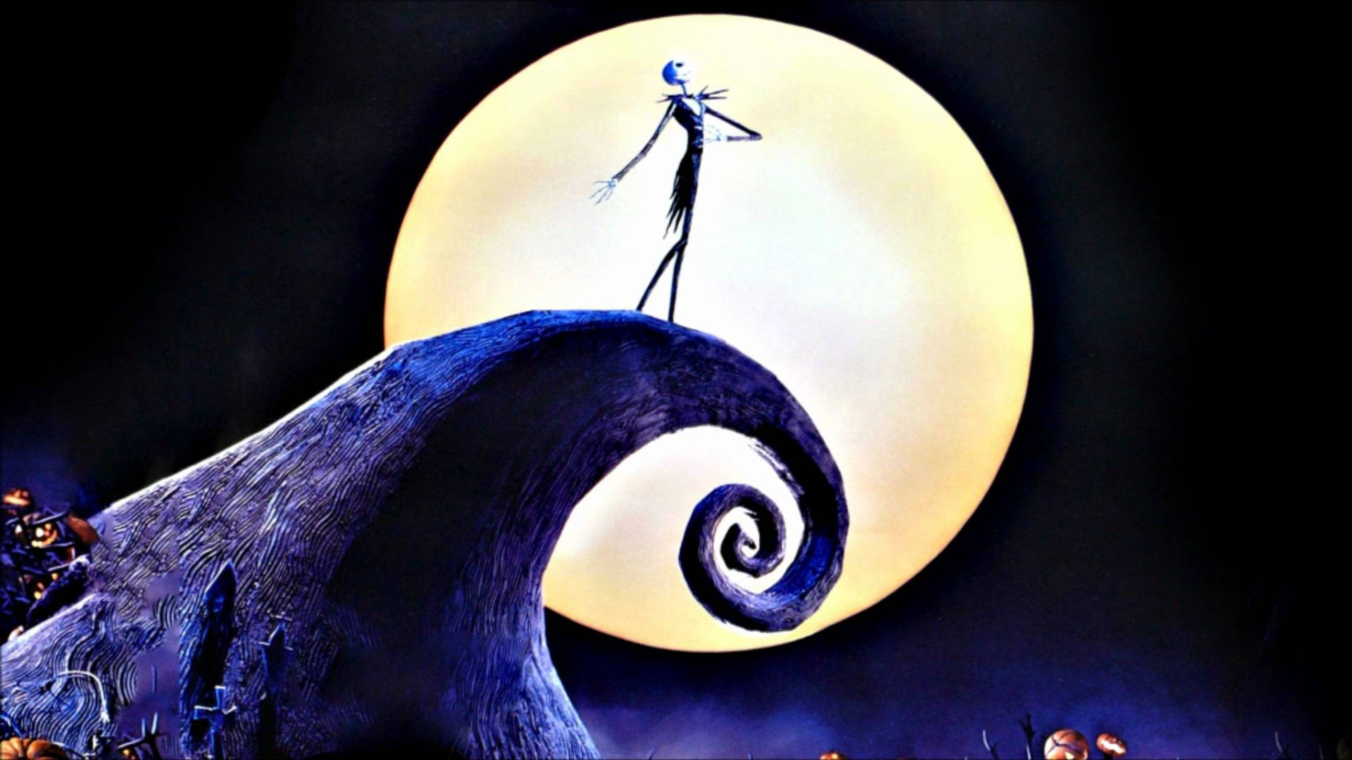 Jack Singing In The Nightmare Before Christmas Background