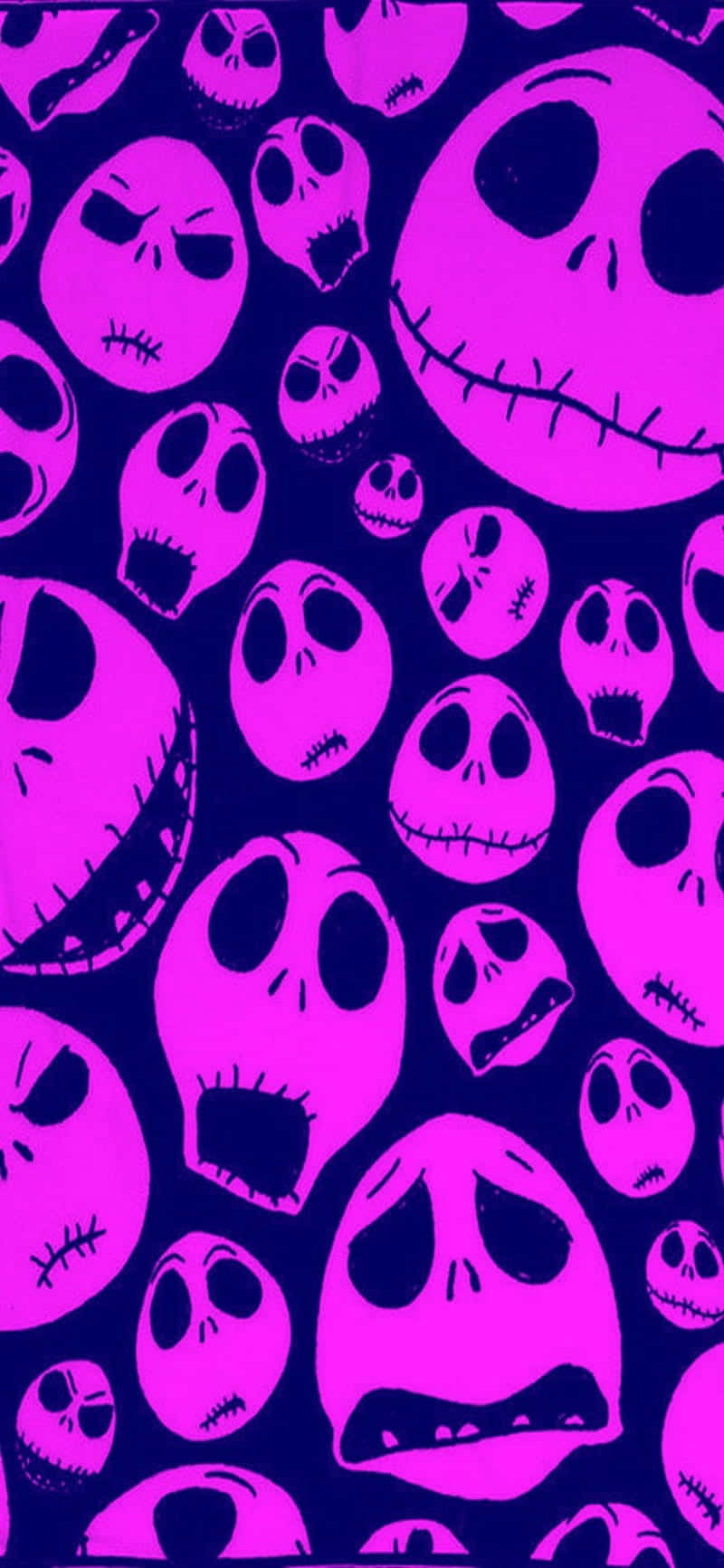 Jack Skellington And The Spooky Characters Of The Nightmare Before Christmas Make For A Festive Phone Accessory. Background