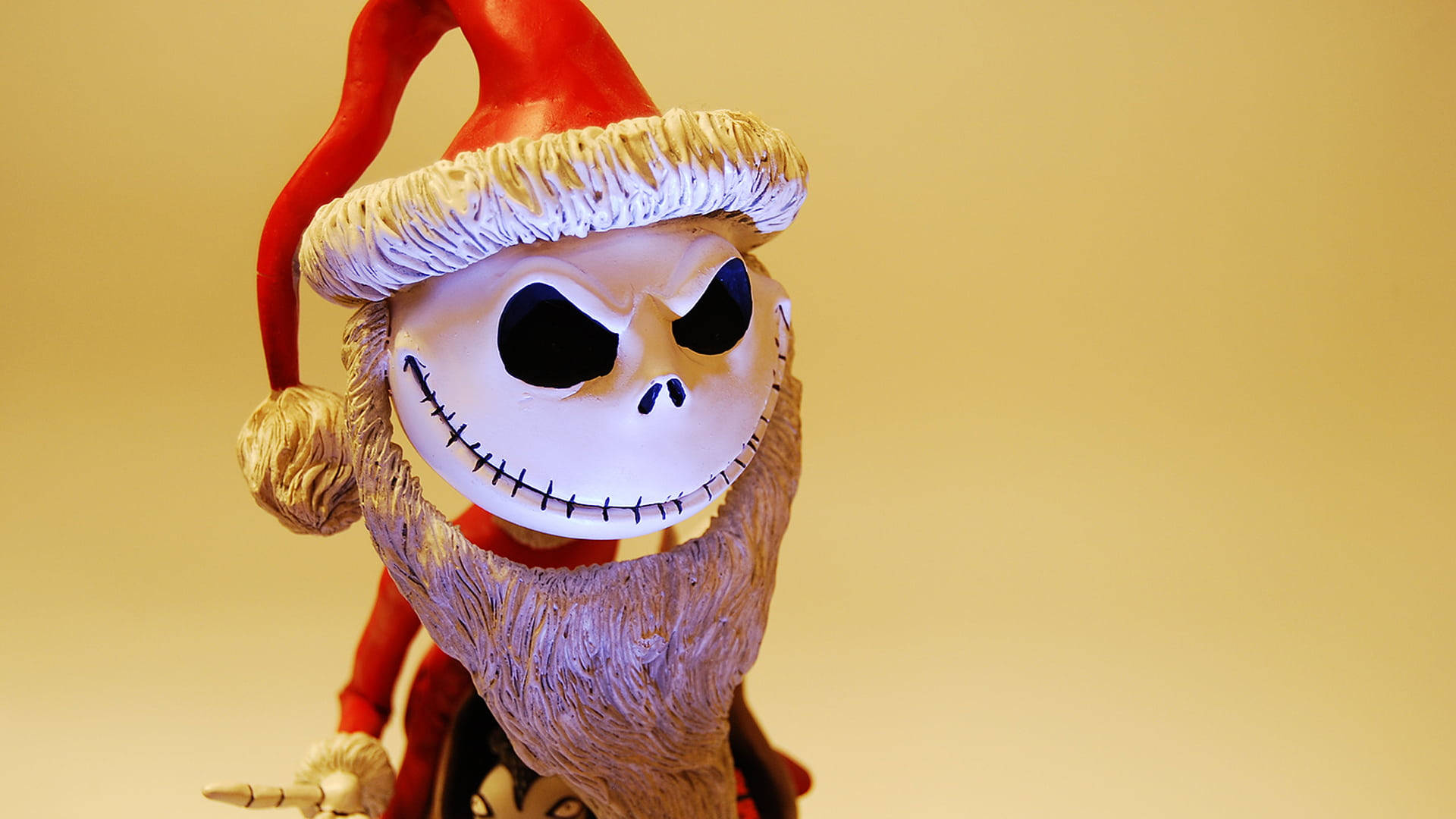Jack Skellington As Creepy Santa Background
