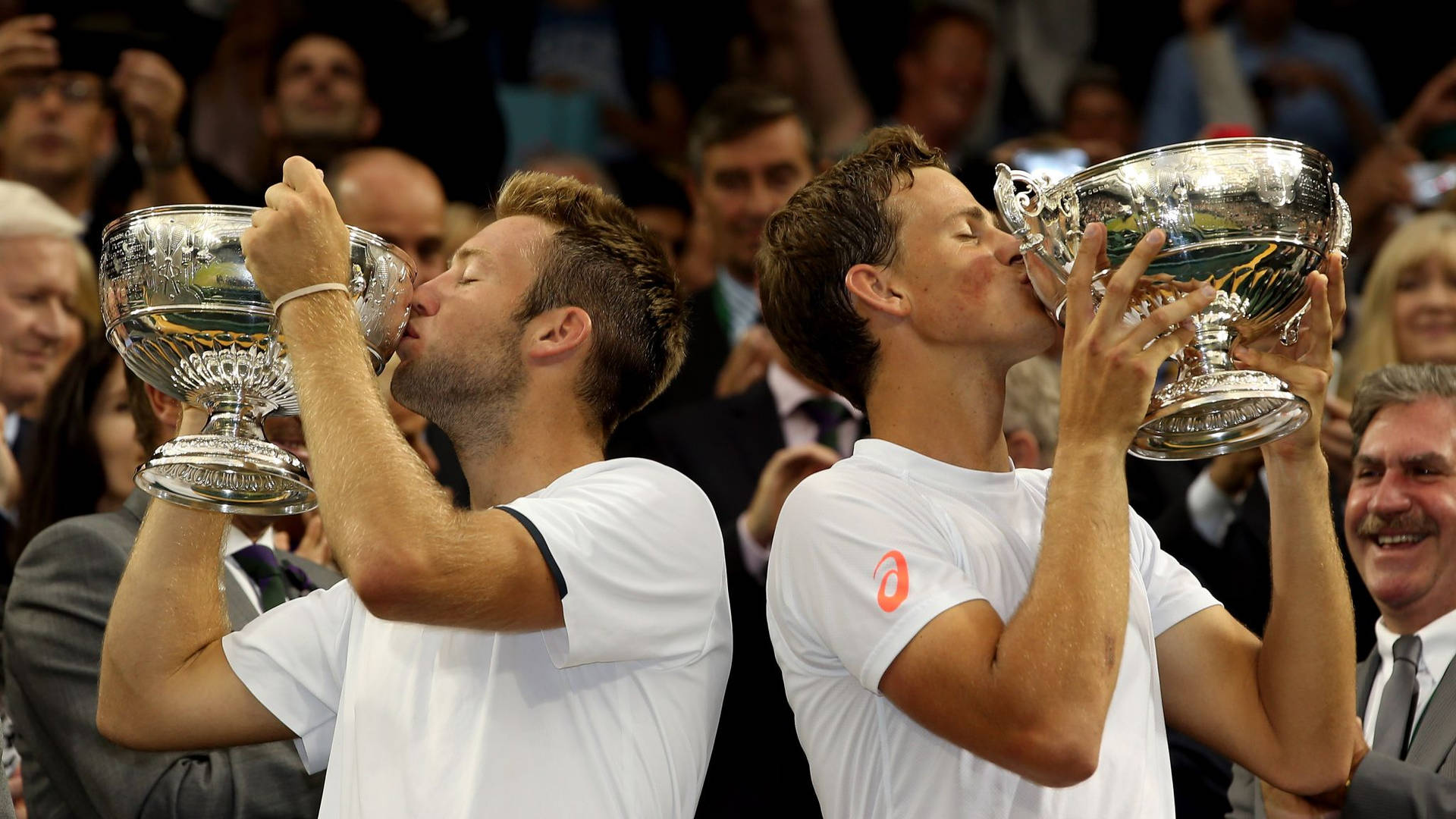 Jack Sock And Vasek Pospisil Background