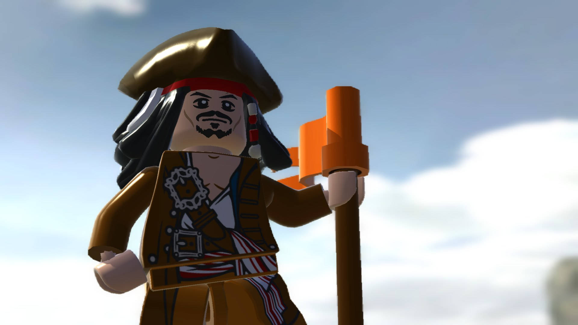 Jack Sparrow Lego Video Game Background