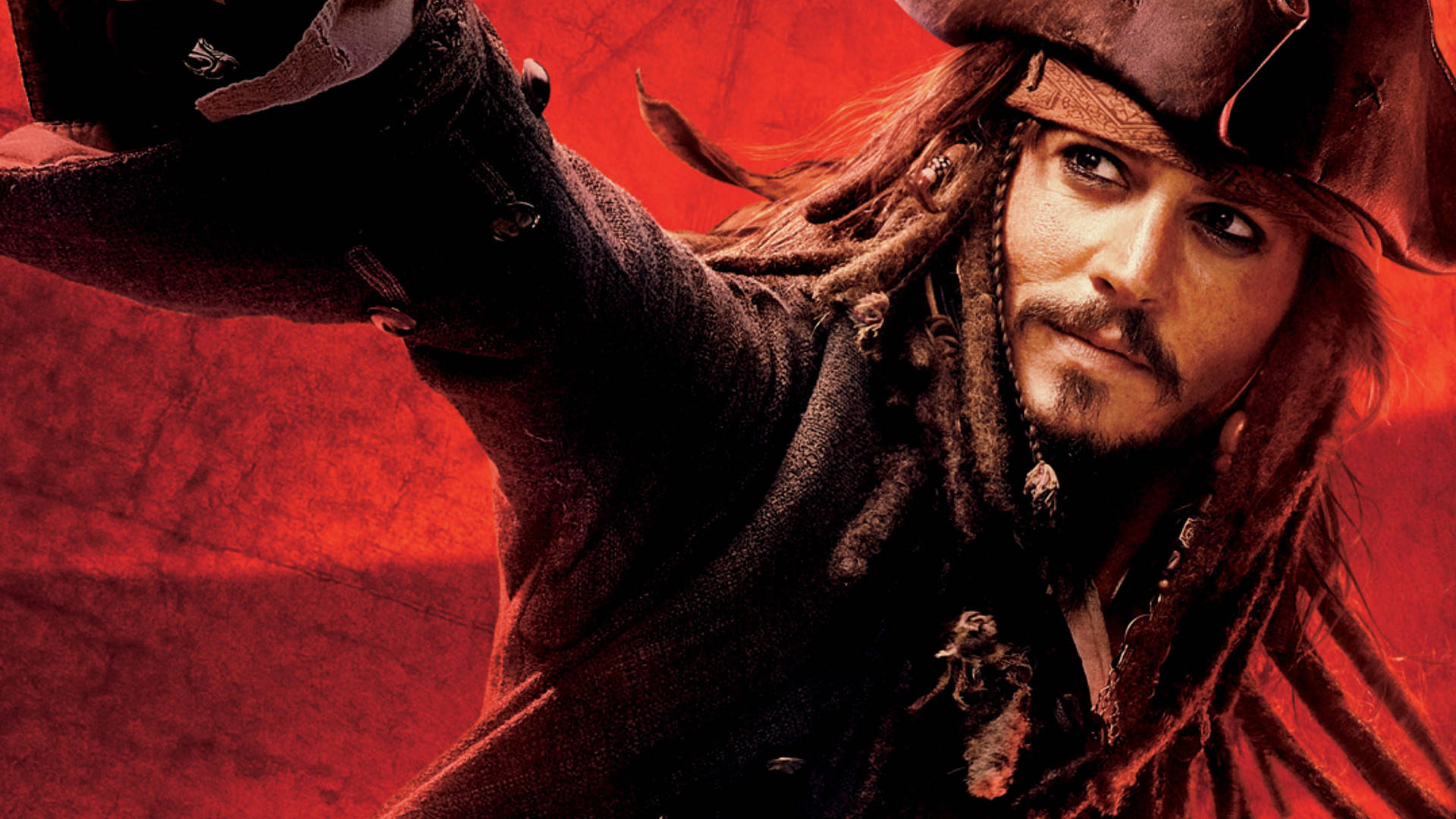 Jack Sparrow Red Aesthetic