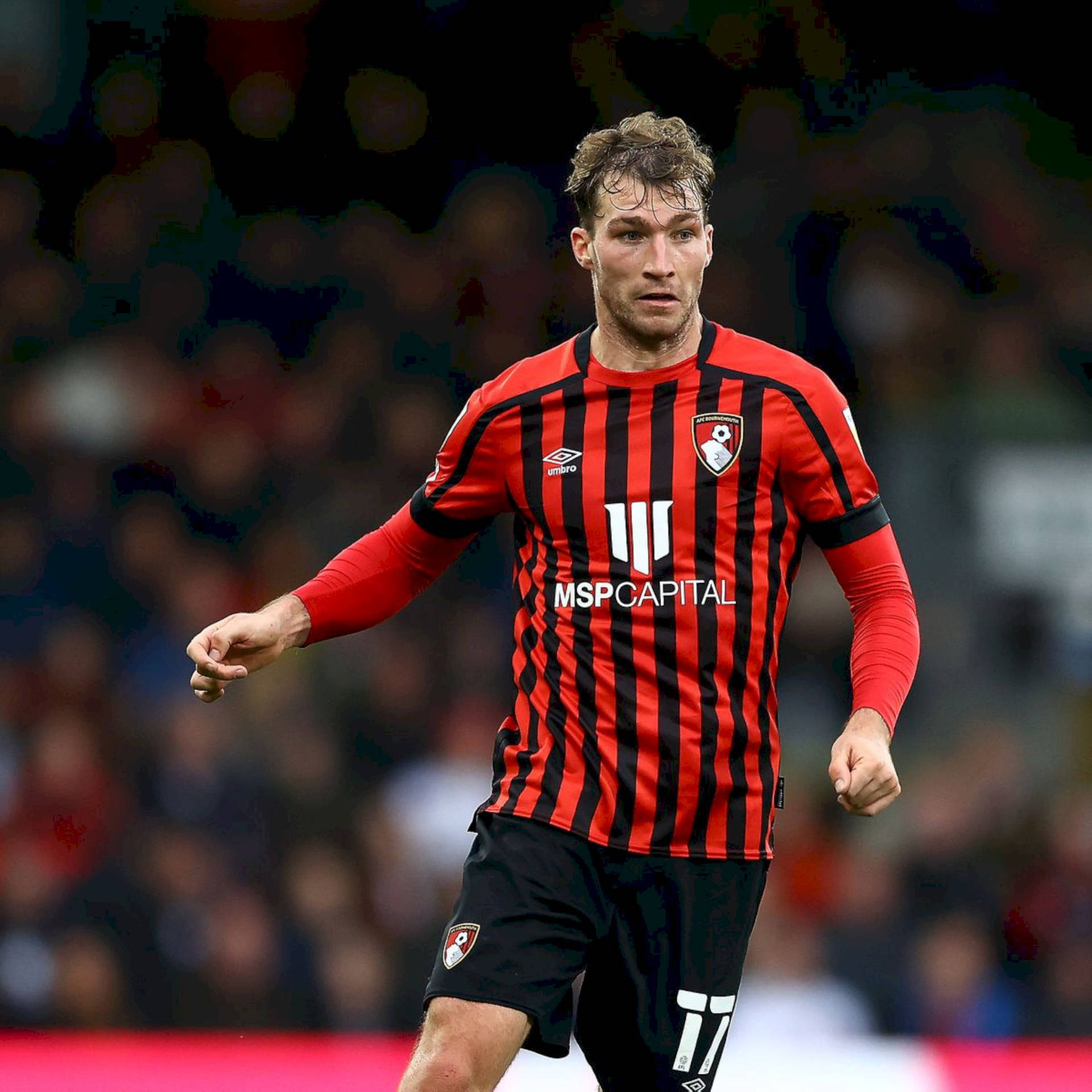 Jack Stacey For Afc Bournemouth Background