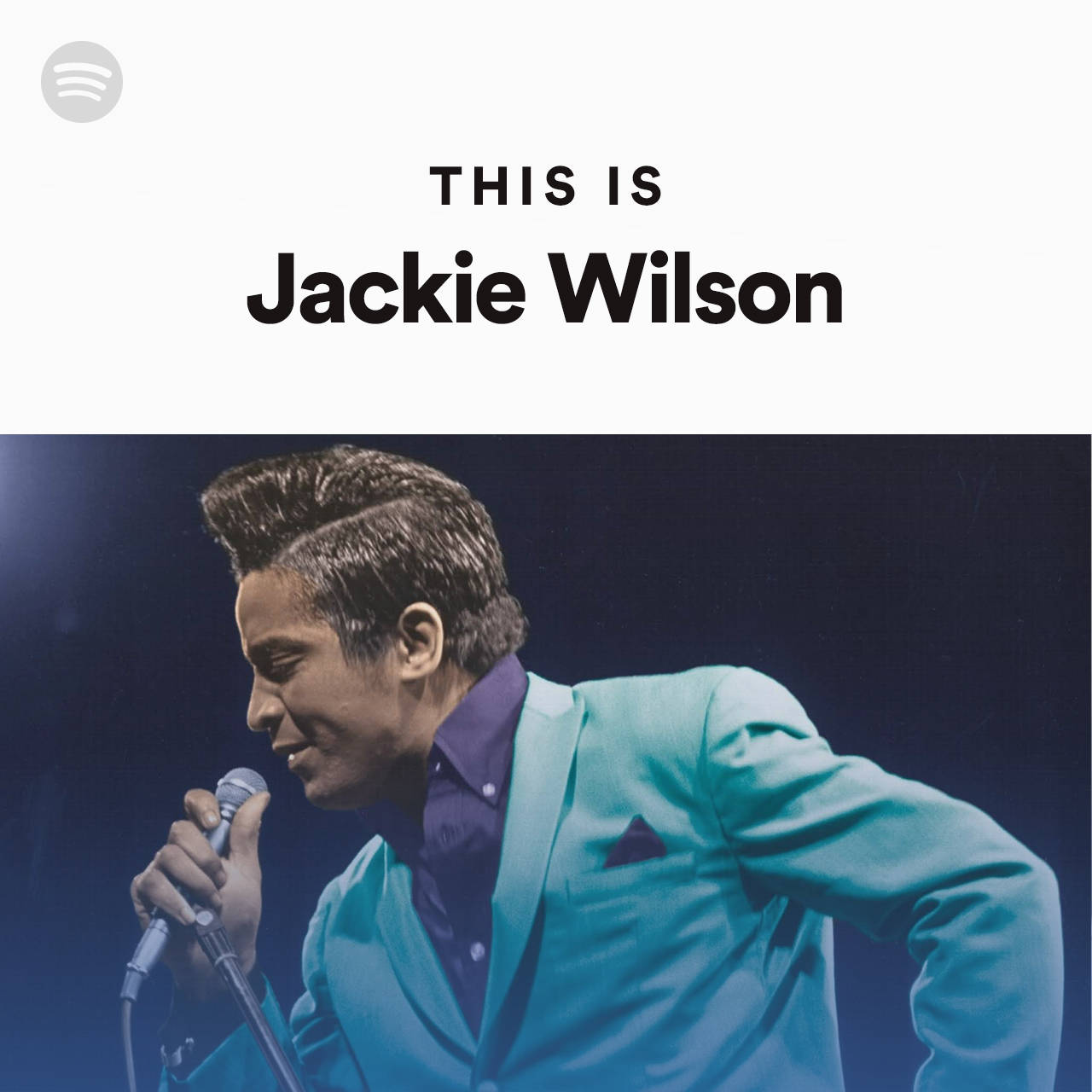 Jackie Wilson American Singer Spotify Playlist Cover