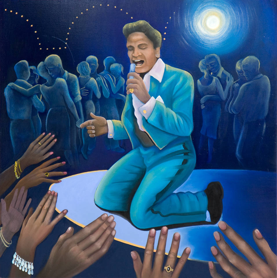 Jackie Wilson American Singer Stage