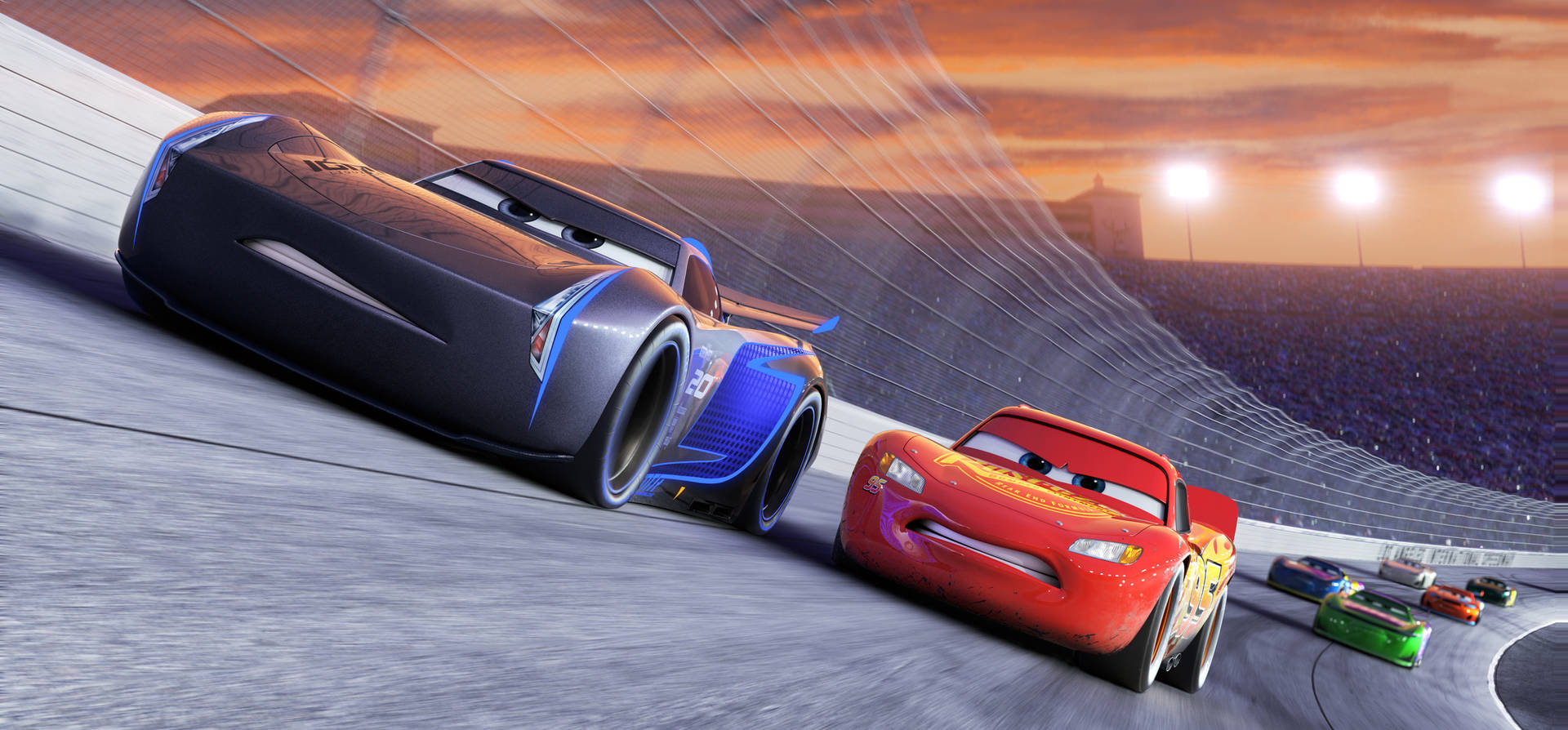 Jackson Vs Lightning Cars 3 Background