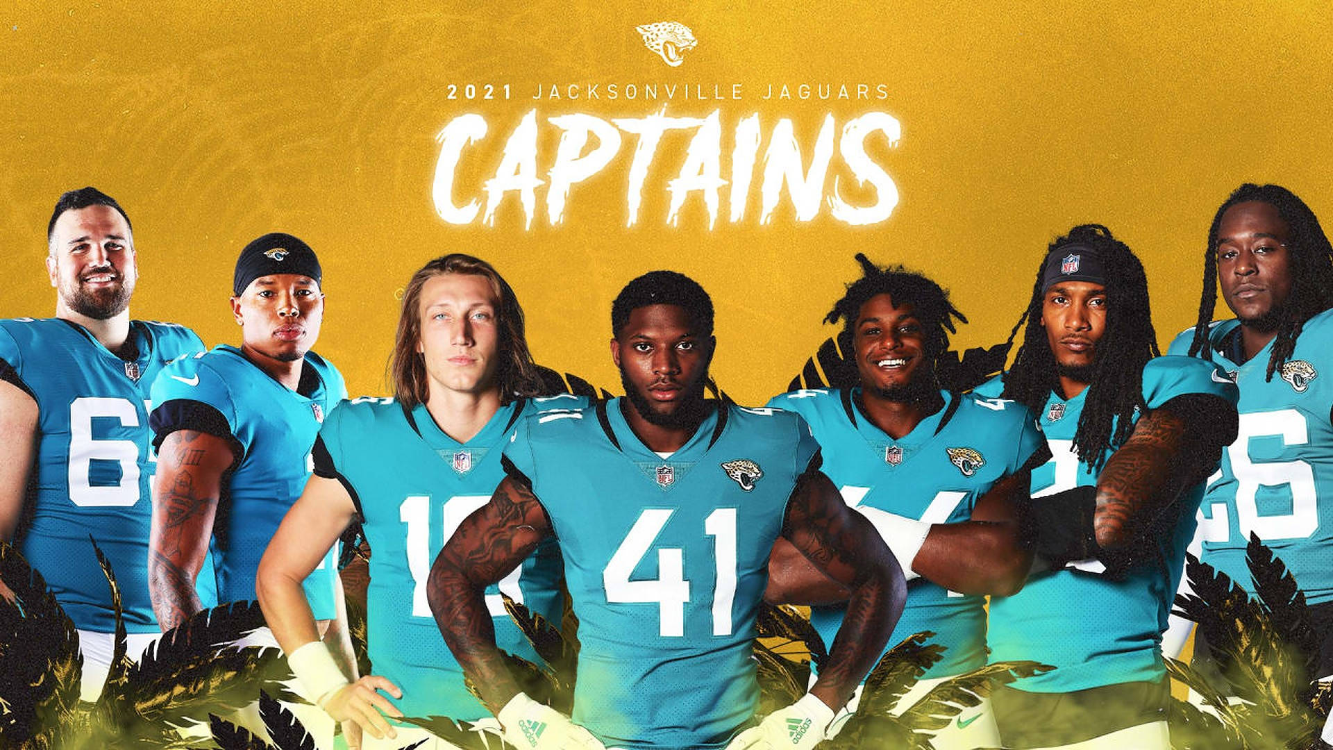 Jacksonville Jaguars Captains Background