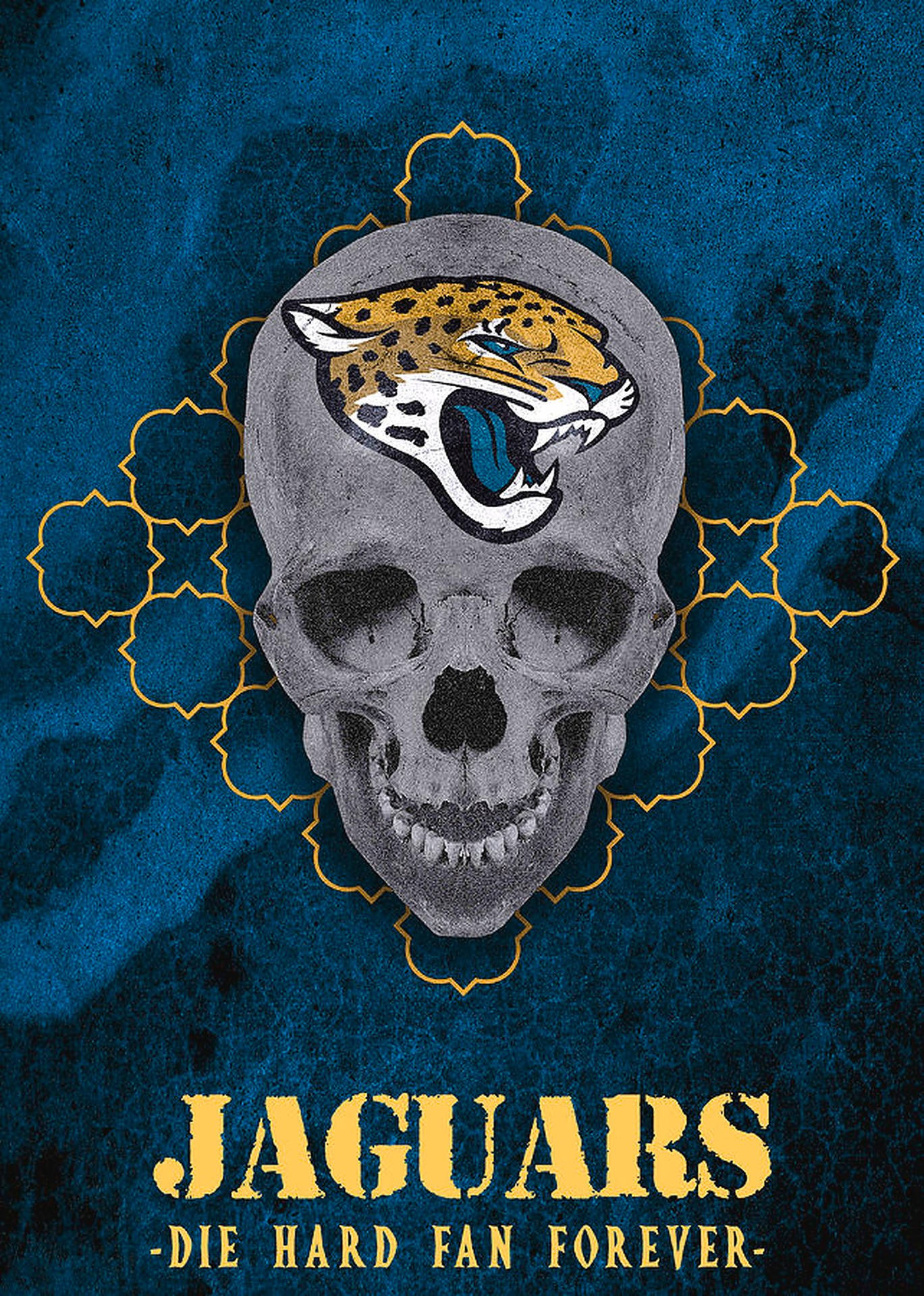 Jacksonville Jaguars Skeleton Background