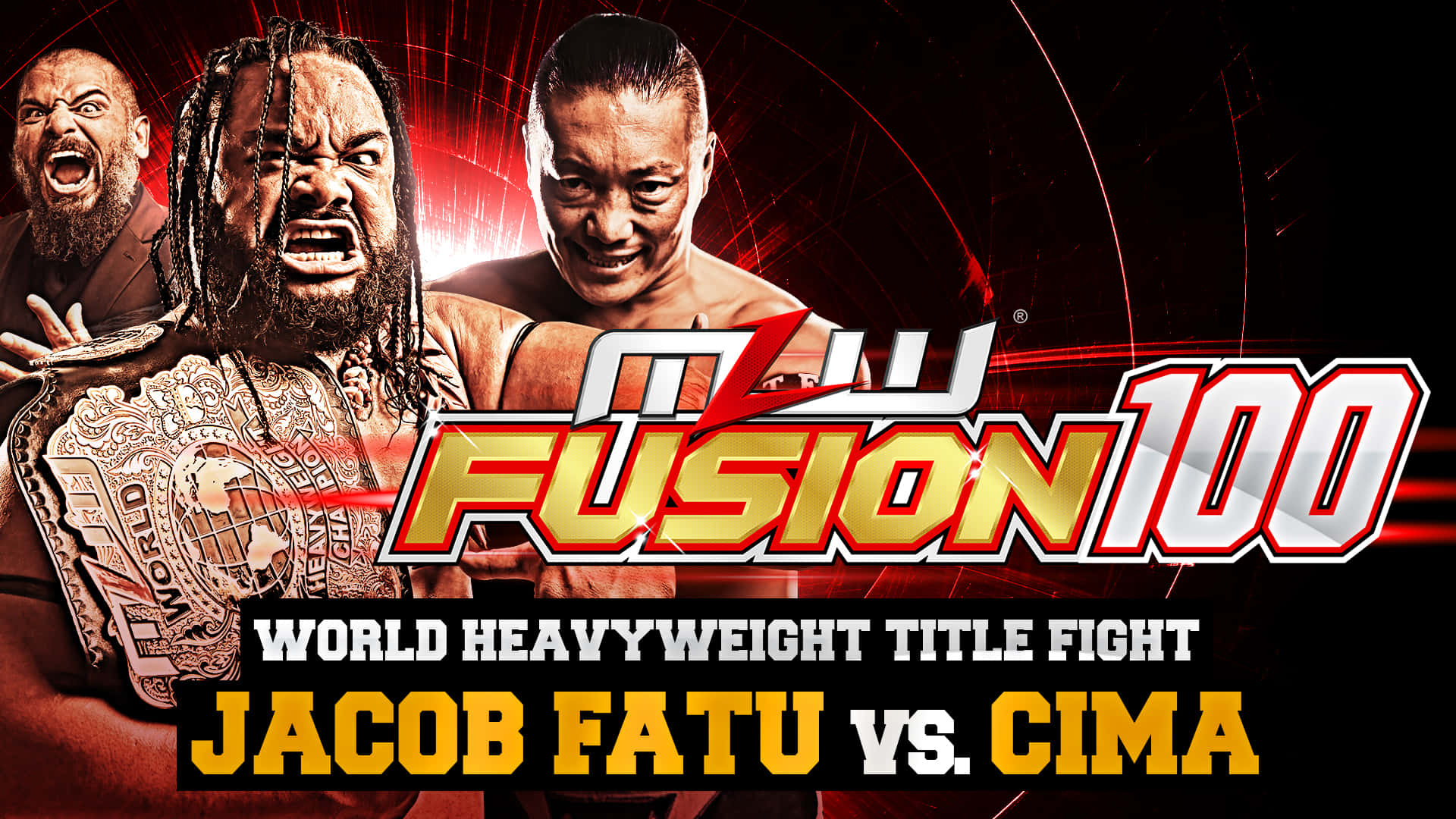 Jacob Fatu Vs. Cima Major League Wrestling Background