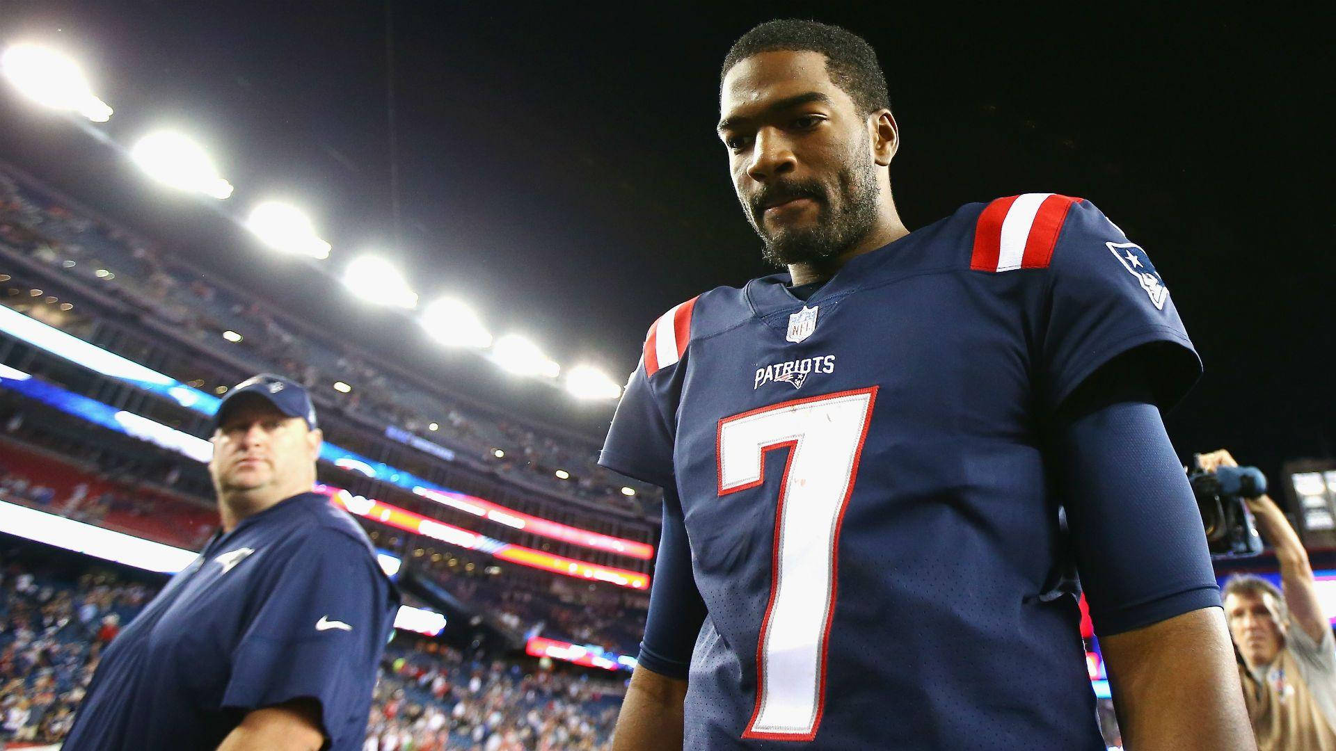 Jacoby Brissett Exits The Field Background