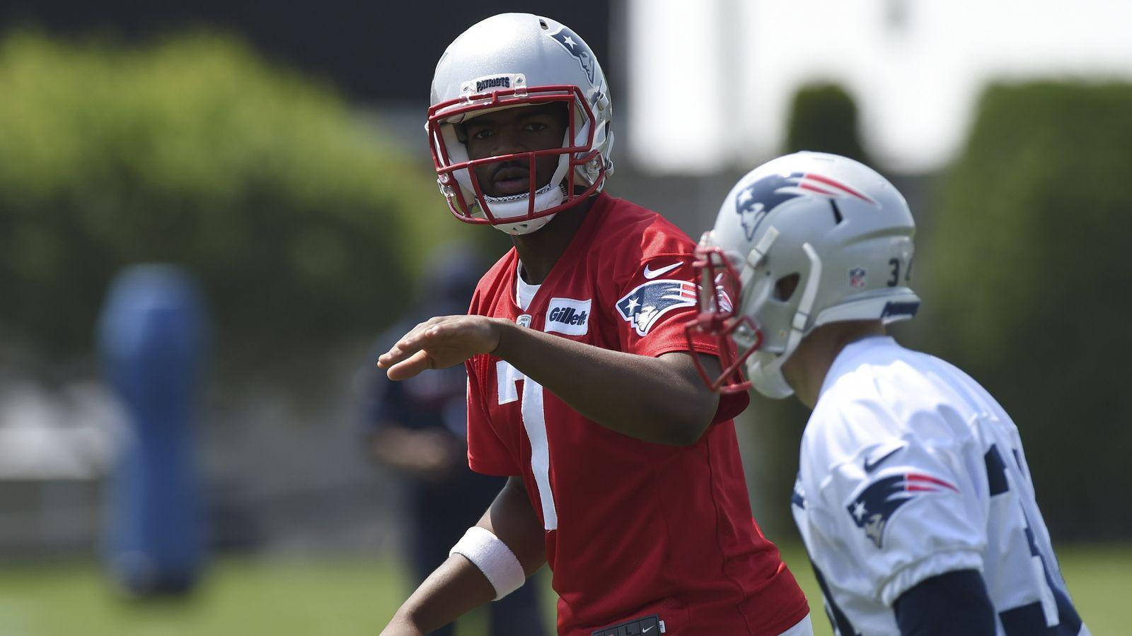 Jacoby Brissett Football Practice Background