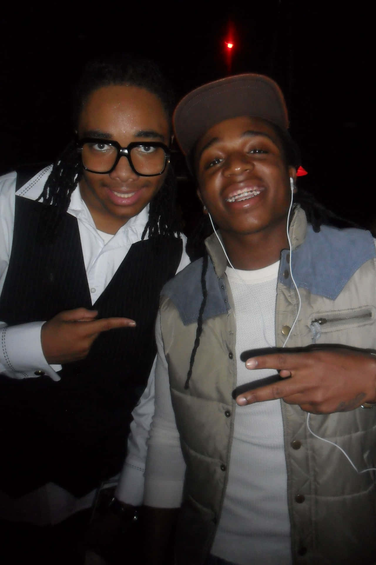 Jacquees Performs On Stage Background