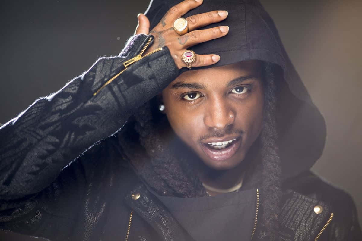 Jacquees Stylish Photoshoot Background