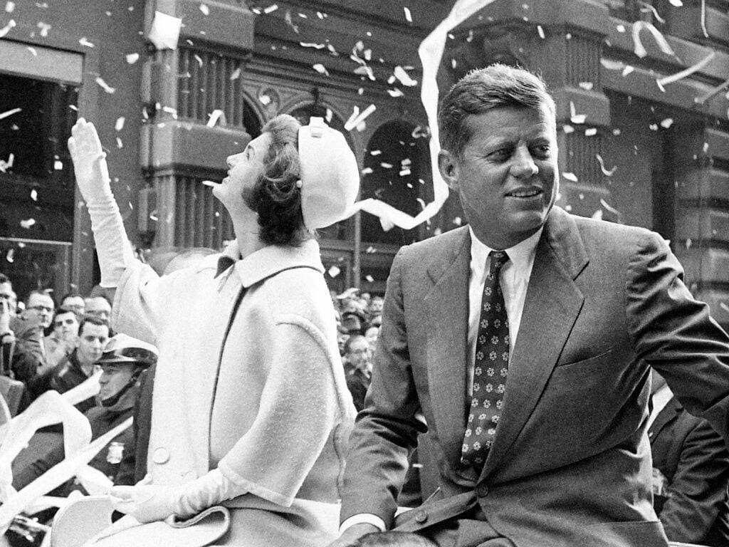 Jacquelyn And John F. Kennedy Background