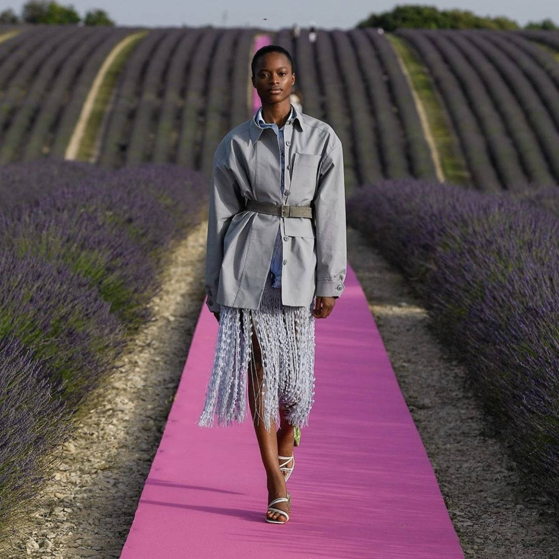 Jacquemus Spring Summer Fashion Show Background