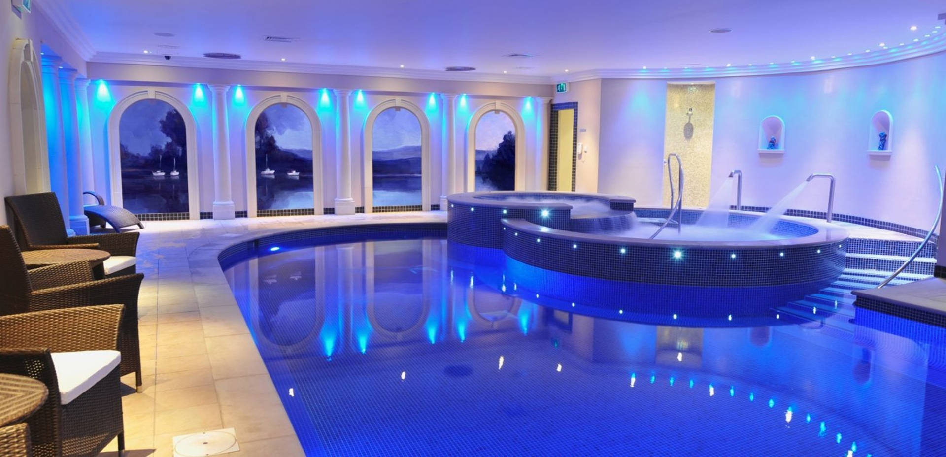 Jacuzzi And Swimming Pool