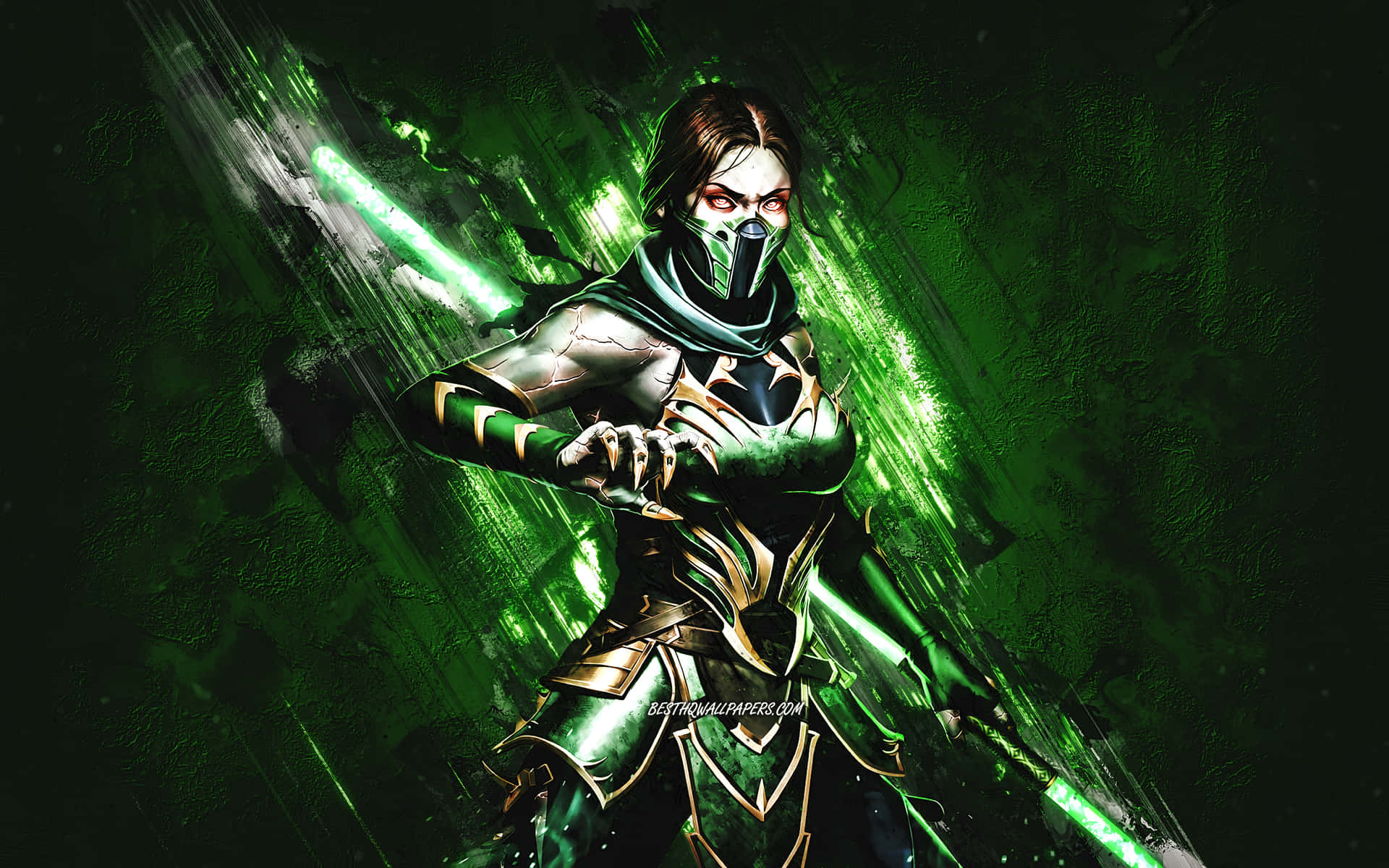 Jade - Legendary Mortal Kombat Warrior Background