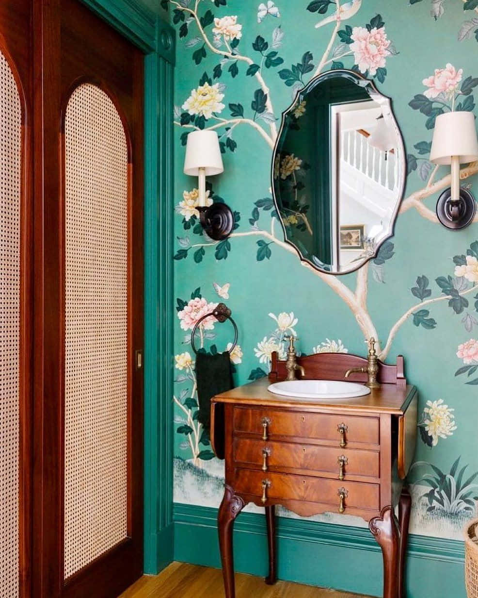 Jaded Color Wallpaper On Wall Background