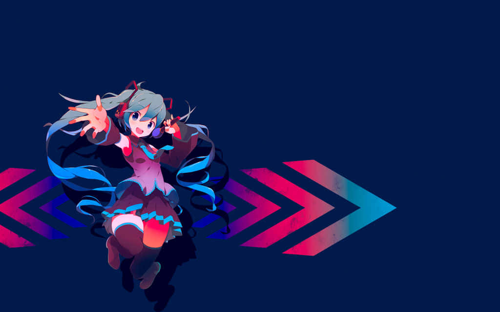 Jaded Hatsune Miku Background