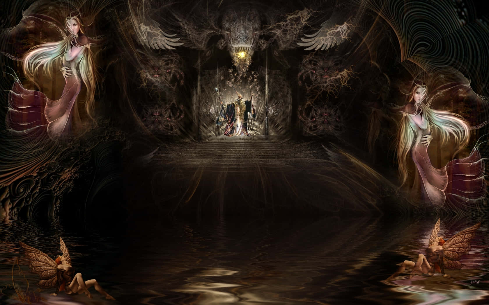 Jaded Wizard Background