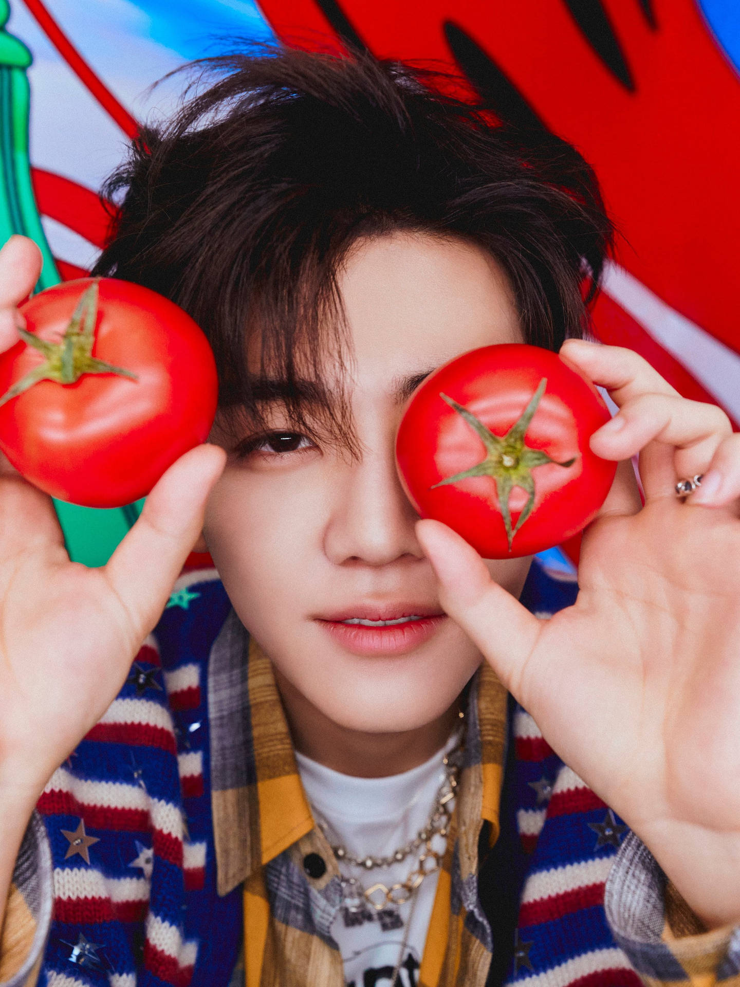 Jaemin Nct With Tomatoes