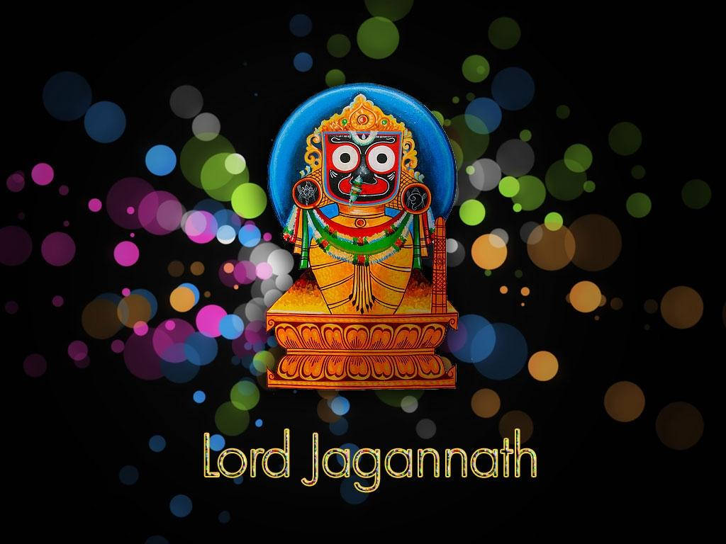 Jagannath Figurine Poster Background