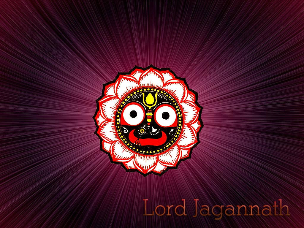 Jagannath Two Toned Mask Background